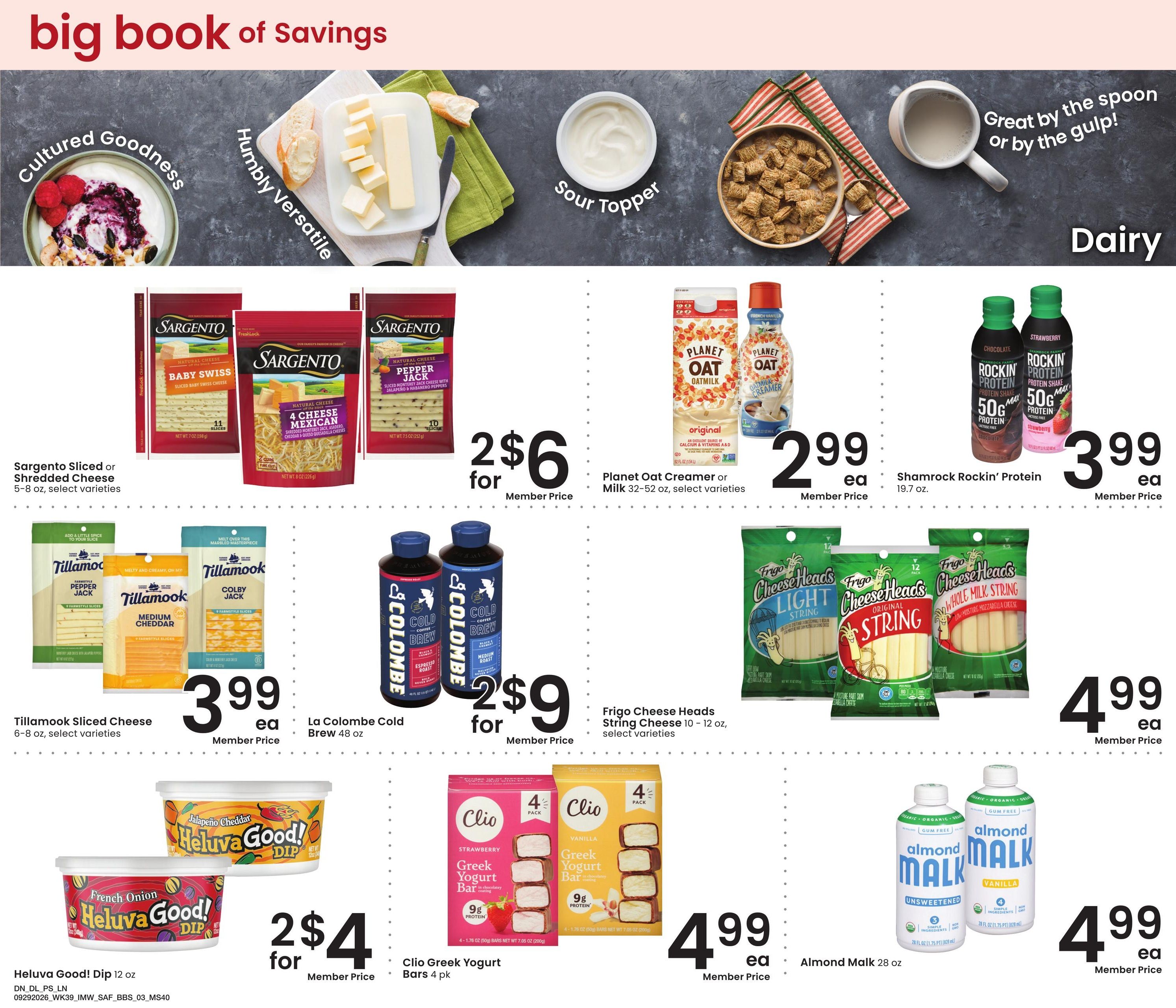 Safeway (Alder Area, MT) Big Book of Savings Weekly Ad September 29 - October 26, 2026