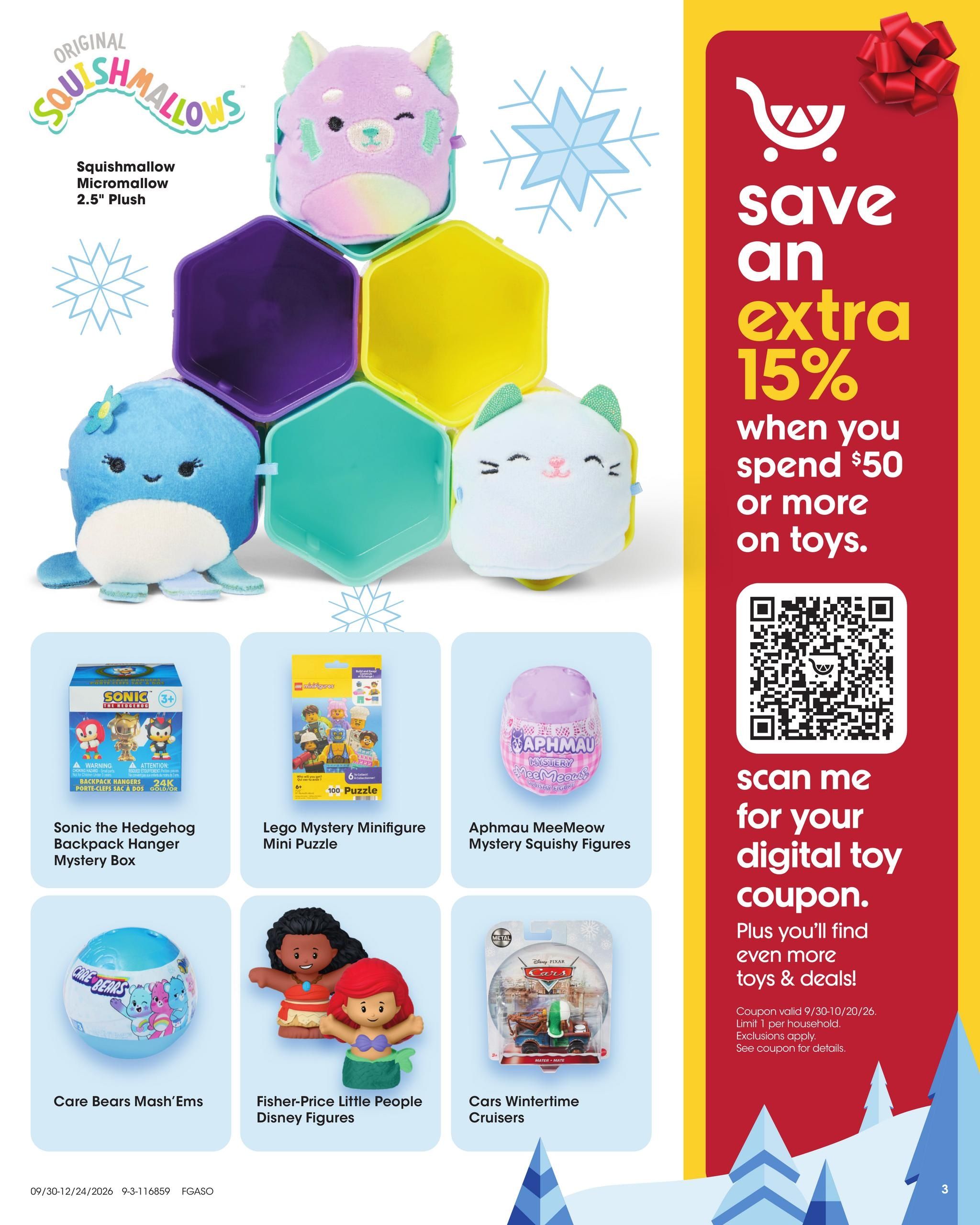 Fred Meyer Home & Apparel Weekly Ad September 30 - December 24, 2026