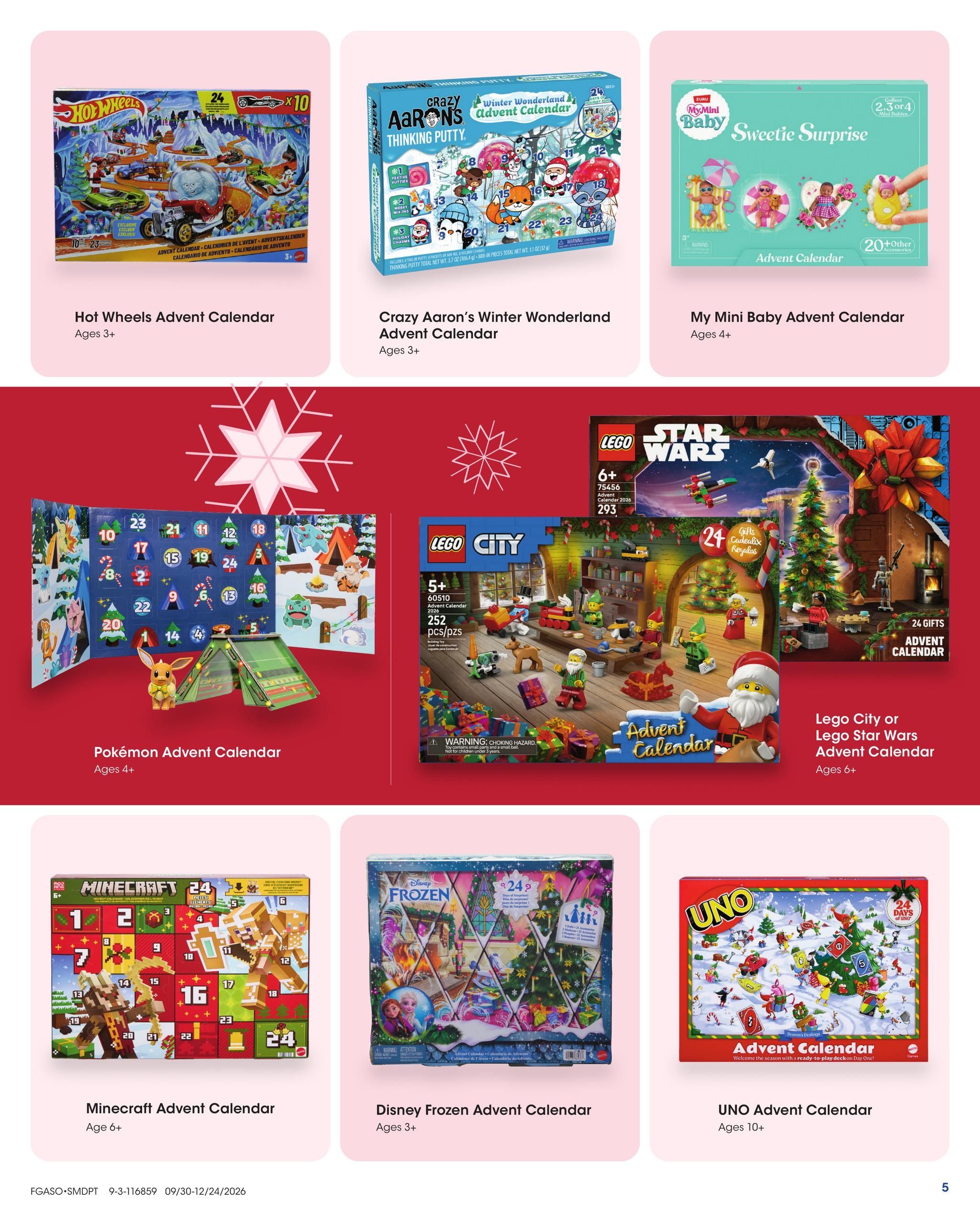 Fred Meyer Home & Apparel Weekly Ad September 30 - December 24, 2026