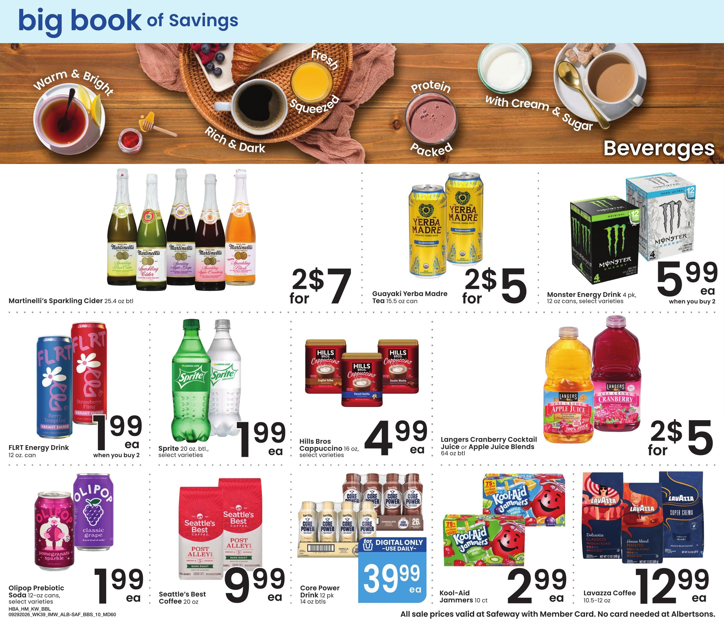 Albertsons (Big Timber Area, MT) Big Book of Savings Weekly Ad September 29 - October 26, 2026