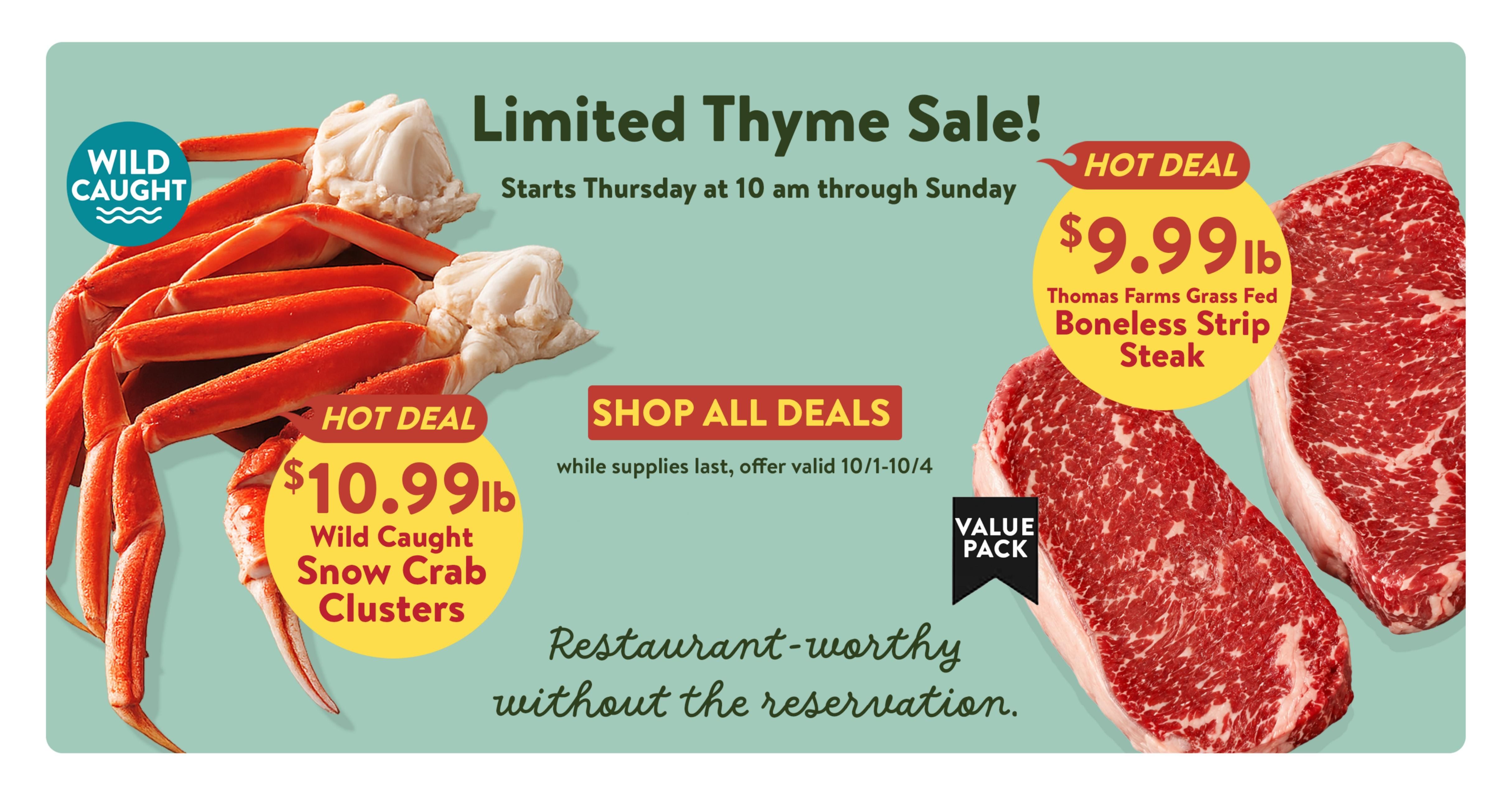 Fresh Thyme Market (Arlington Heights Area, IL) Weekly Ad September 30 - October 6, 2026