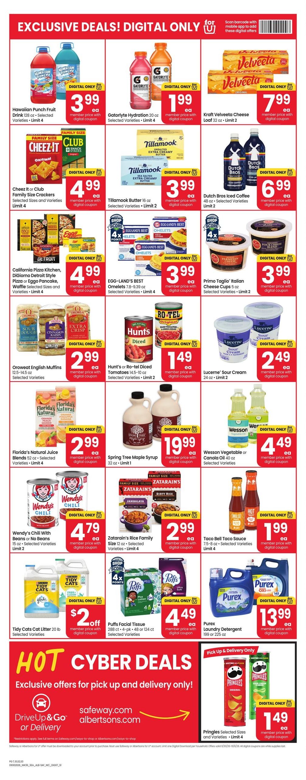 Albertsons (Boardman Area, OR) Weekly Ad September 30 - October 6, 2026