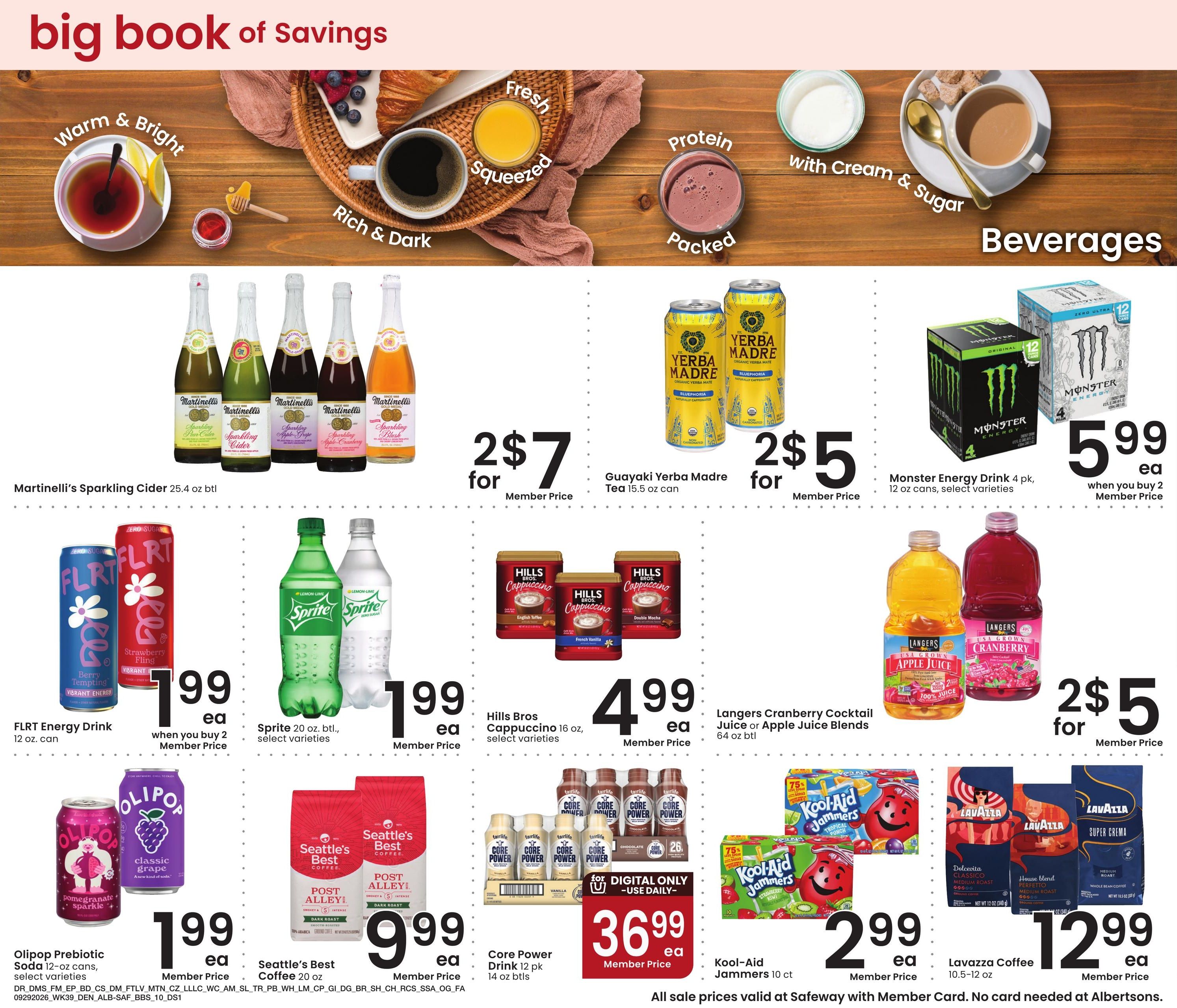 Albertsons (Ignacio Area, CO) Big Book of Savings Weekly Ad September 29 - October 26, 2026