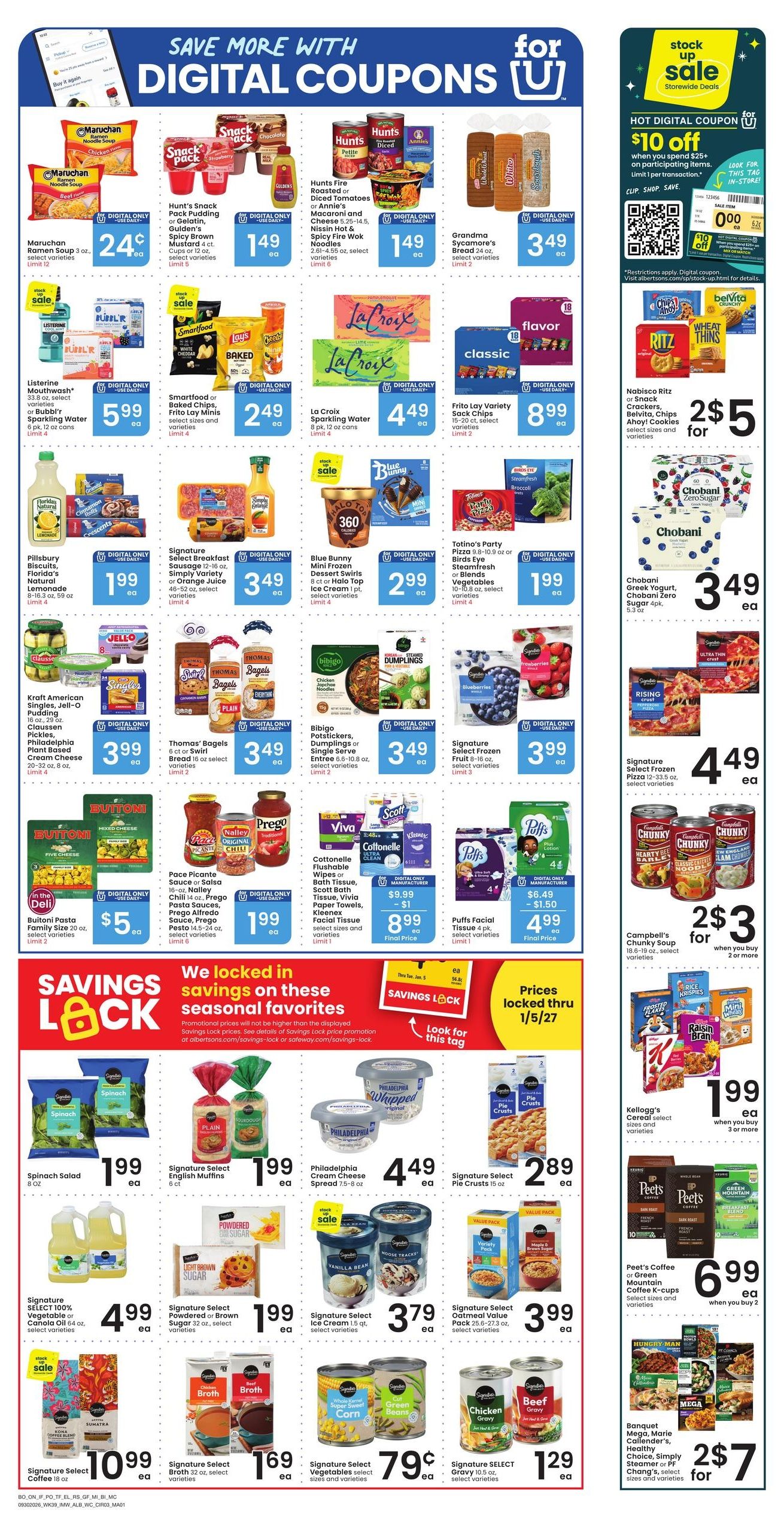 Albertsons (Malmstrom Afb Area, MT) Weekly Ad September 30 - October 6, 2026