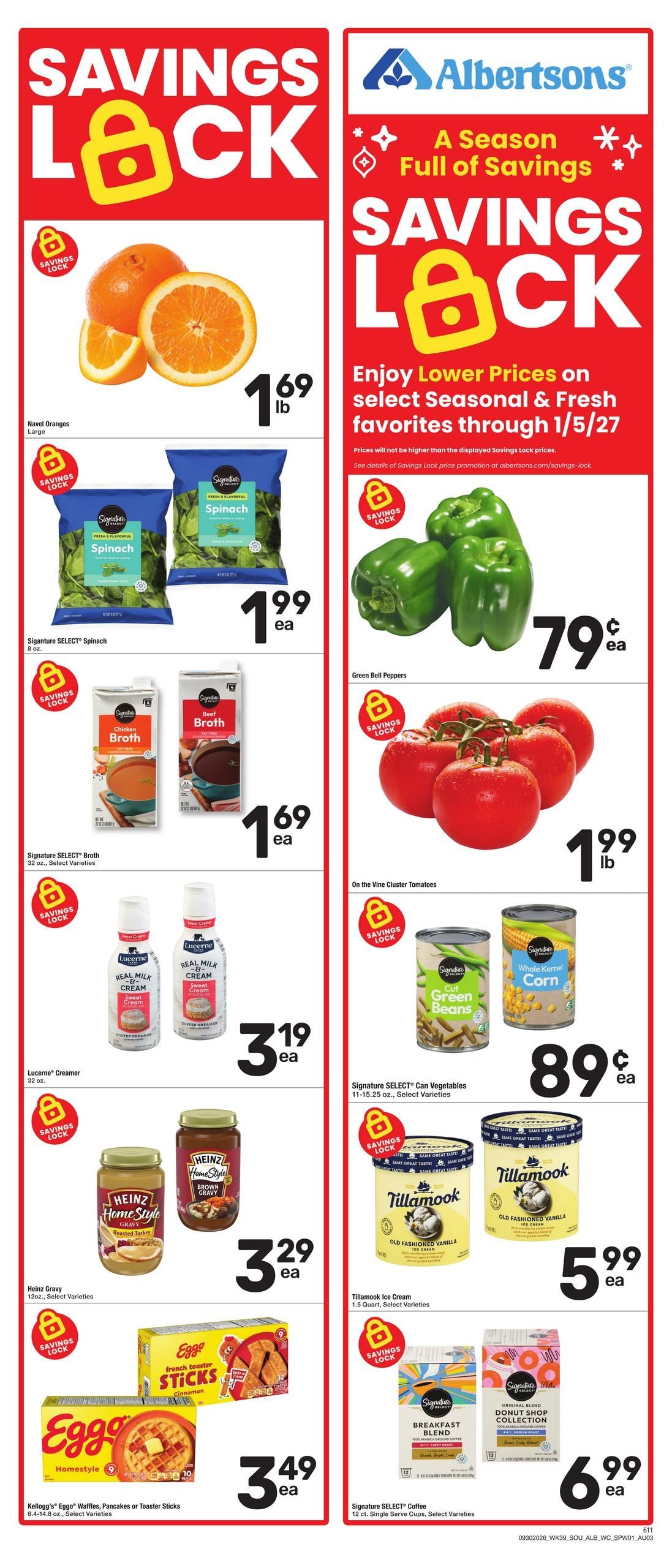 Albertsons (Texarkana Area, AR) Weekly Ad September 30 - October 6, 2026