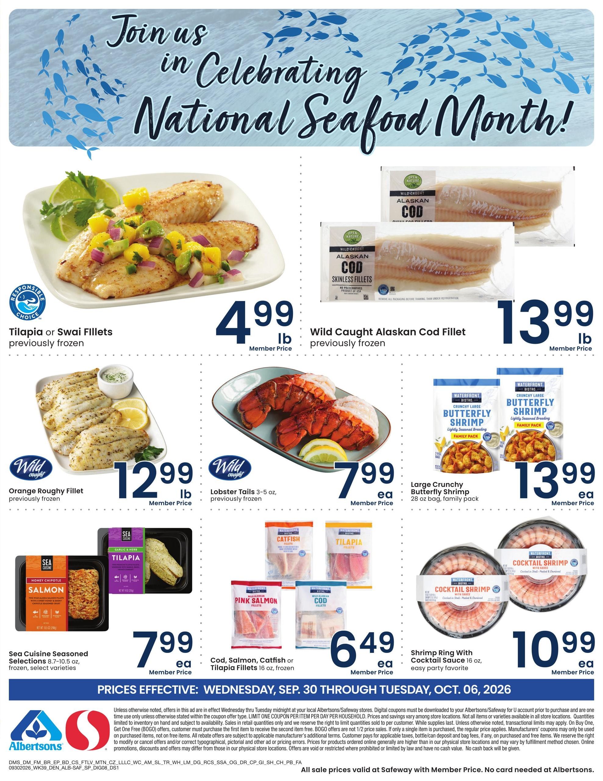Albertsons (Ignacio Area, CO) Weekly Ad September 30 - October 6, 2026