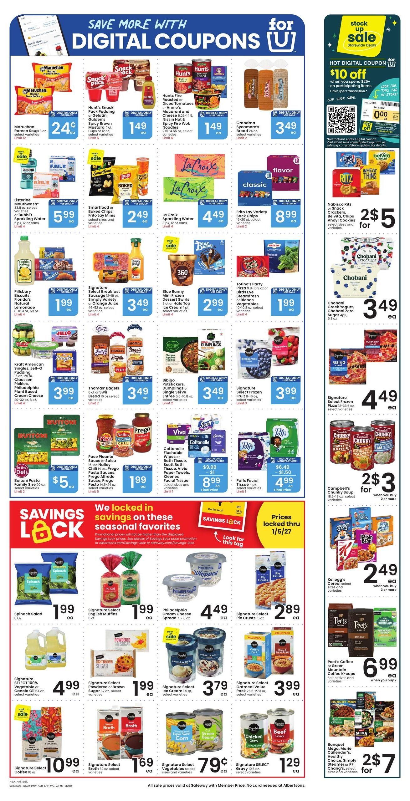 Albertsons (Hamilton Area, MT) Weekly Ad September 30 - October 6, 2026