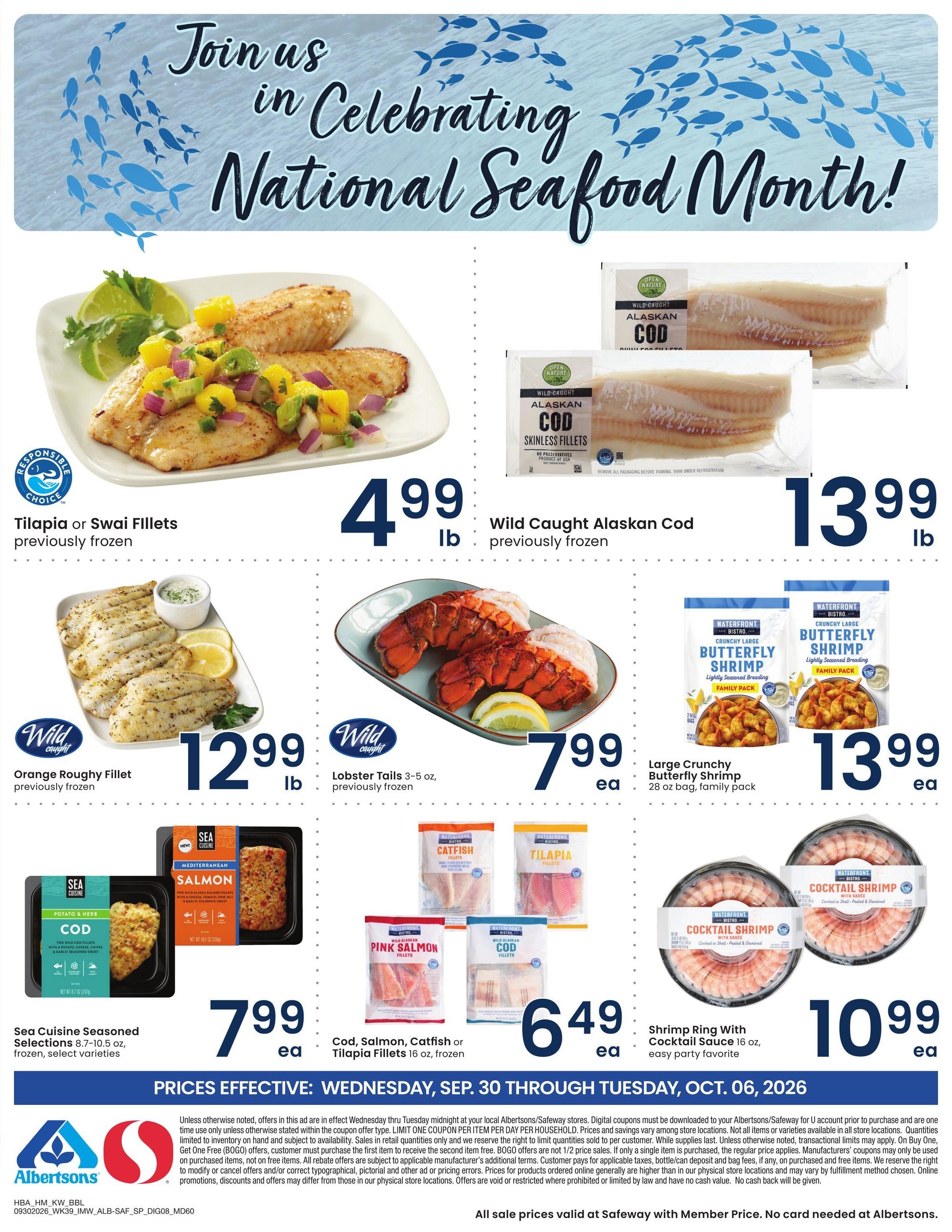 Albertsons (Hamilton Area, MT) Weekly Ad September 30 - October 6, 2026