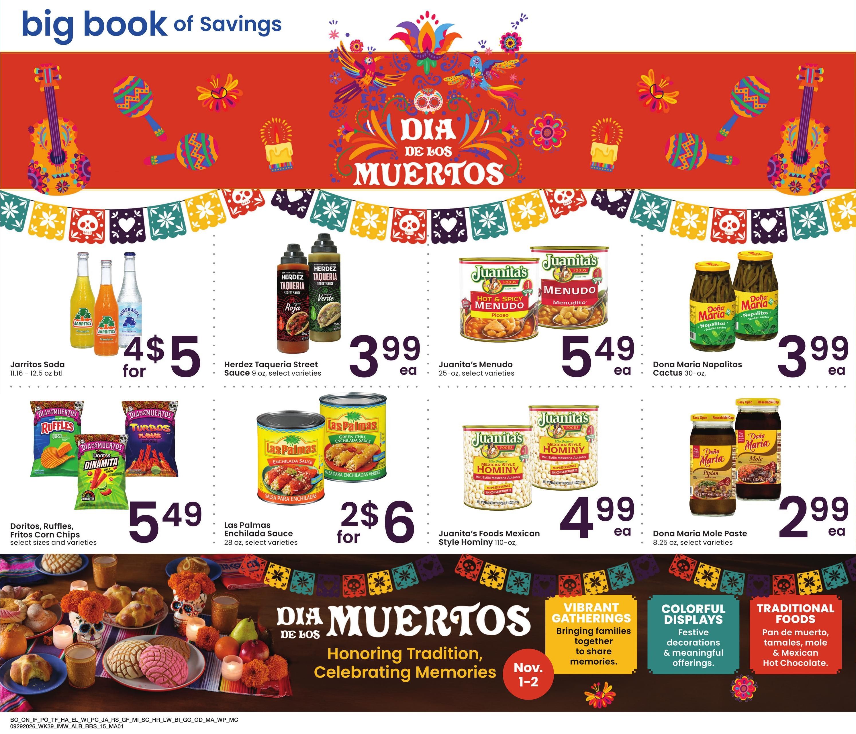 Albertsons (Ontario Area, OR) Big Book of Savings Weekly Ad September 29 - October 26, 2026