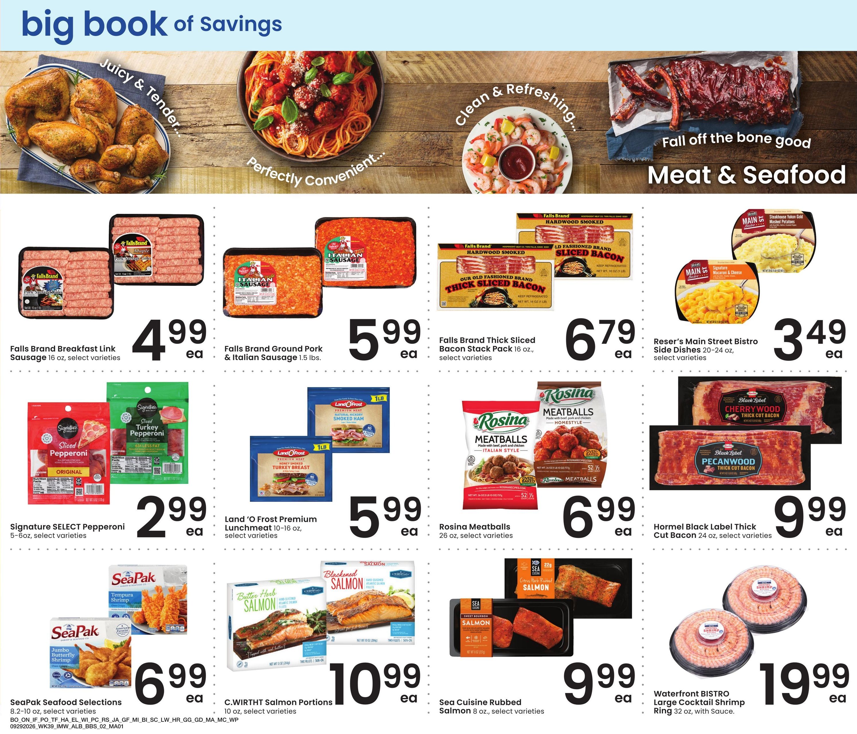 Albertsons (Ontario Area, OR) Big Book of Savings Weekly Ad September 29 - October 26, 2026
