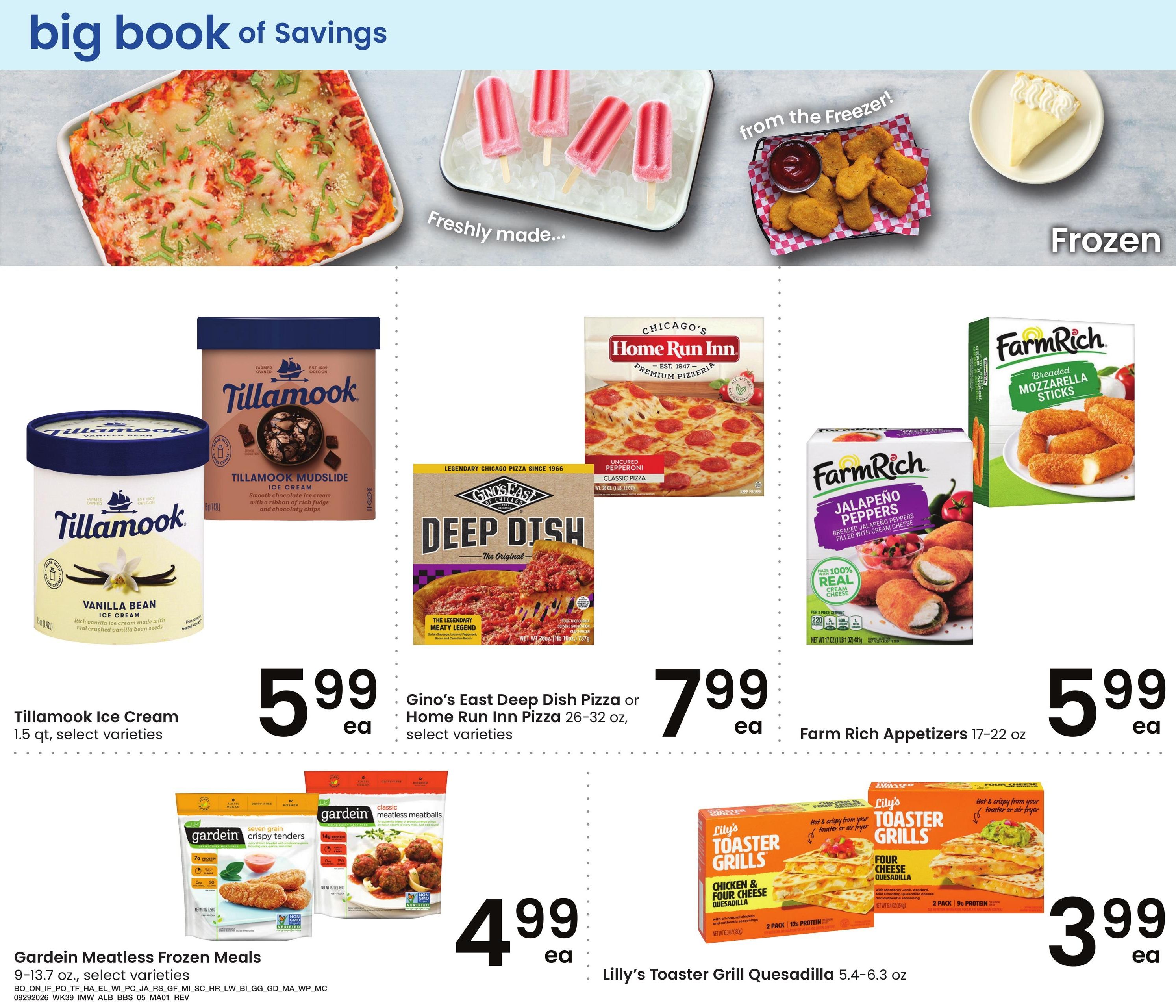 Albertsons (Ontario Area, OR) Big Book of Savings Weekly Ad September 29 - October 26, 2026