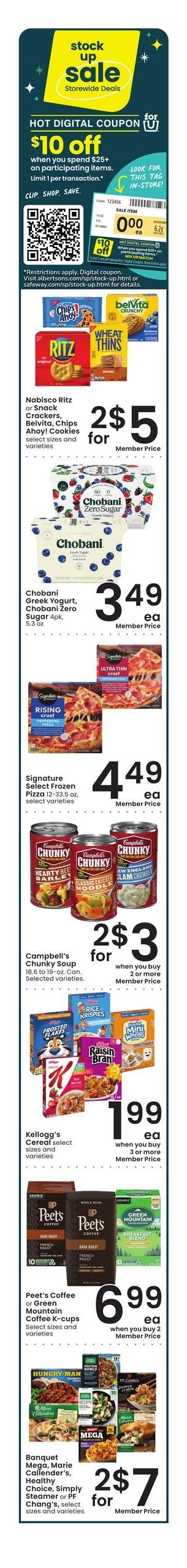 Albertsons (Pueblo Area, CO) Weekly Ad September 30 - October 6, 2026