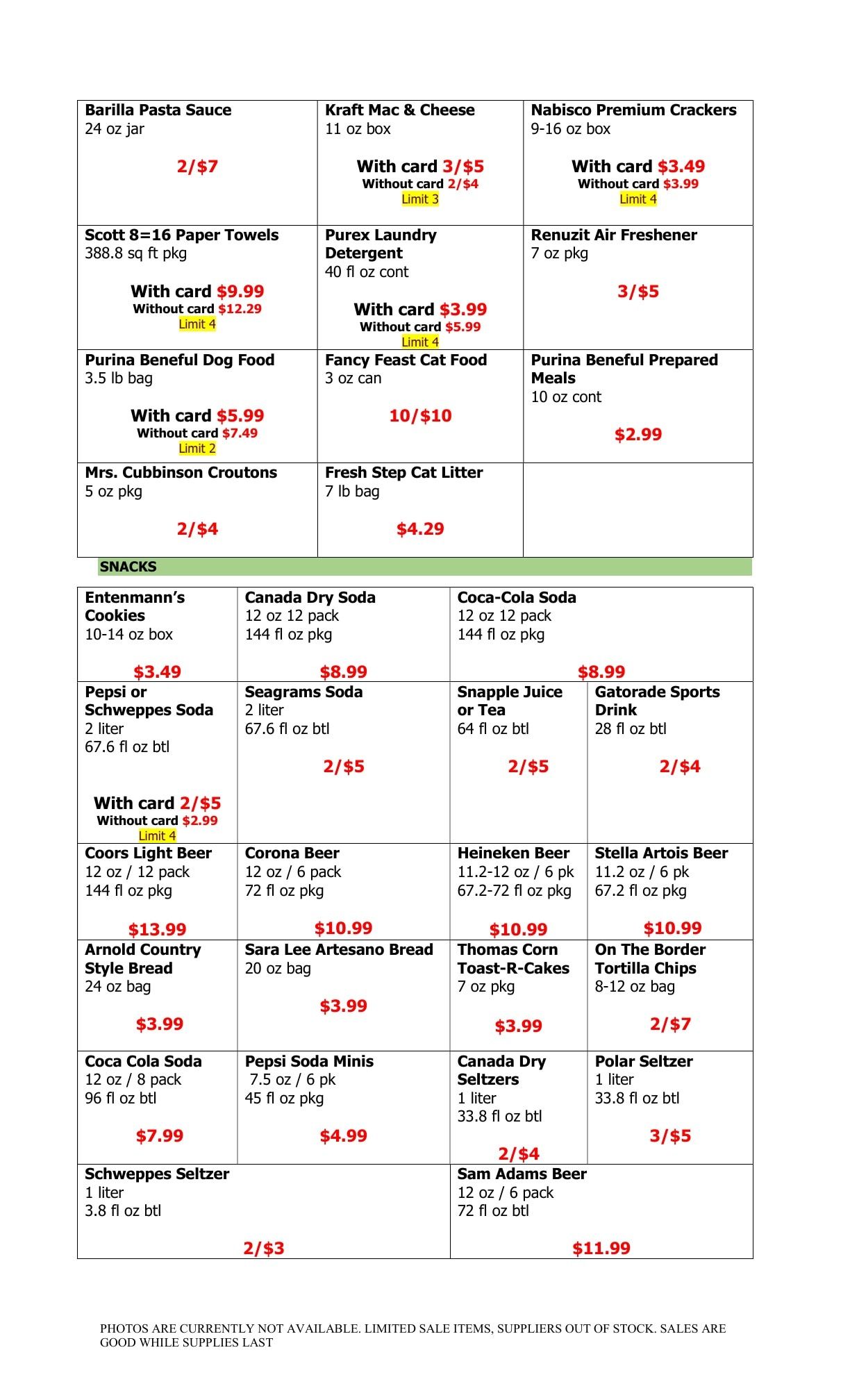 Country Markets of Westchester Weekly Ad September 25 - October 1, 2026