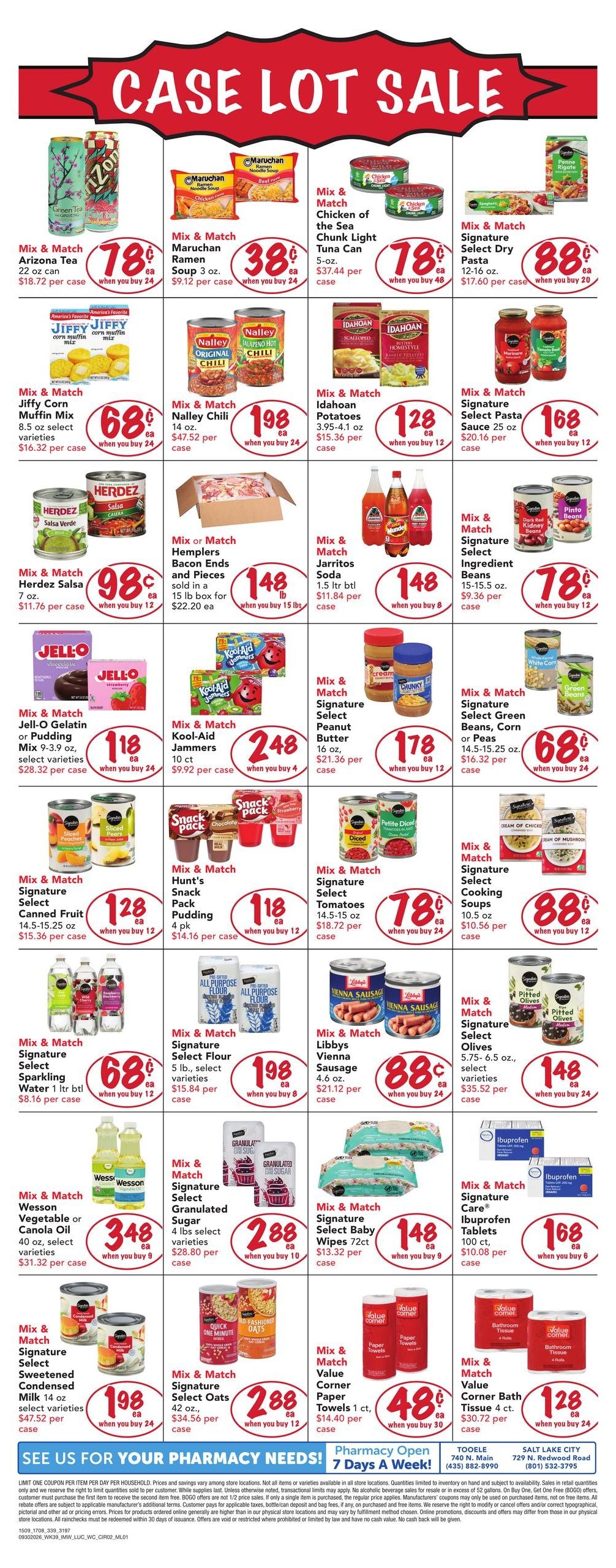 Albertsons (Orem Area, UT) Weekly Ad September 30 - October 6, 2026