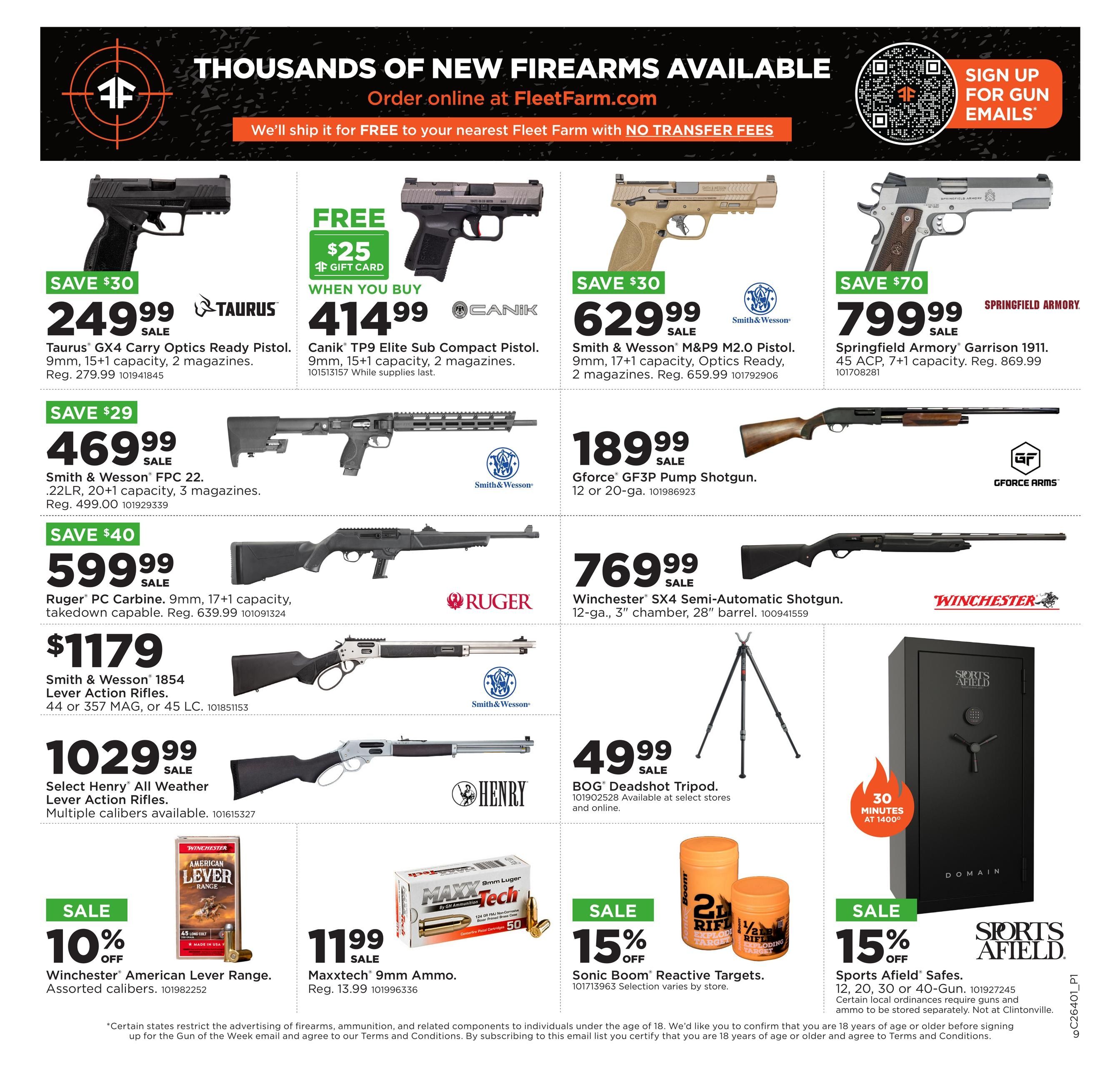 Fleet Farm Weekly Ad September 28 - October 4, 2026
