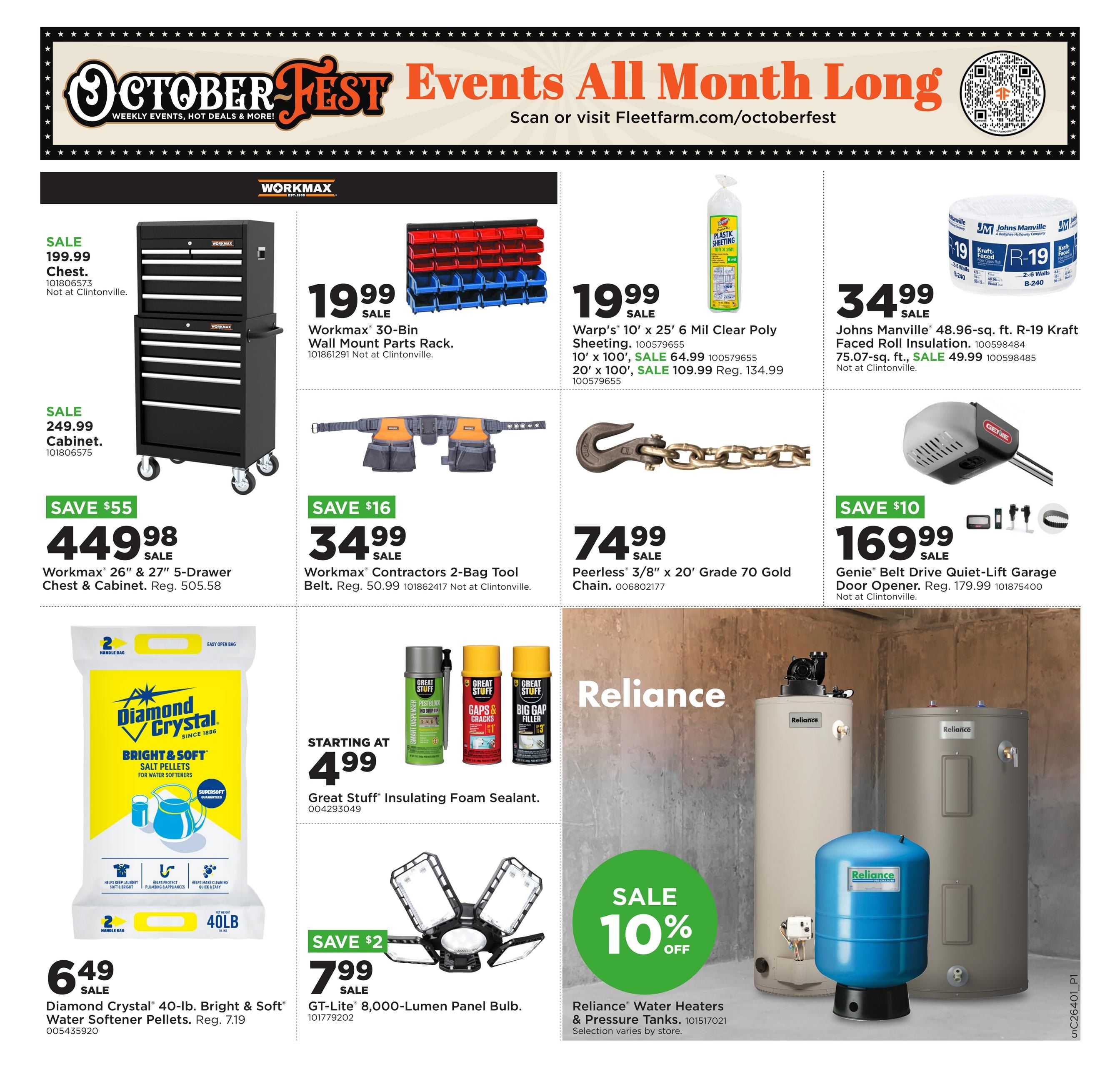 Fleet Farm Weekly Ad September 28 - October 4, 2026