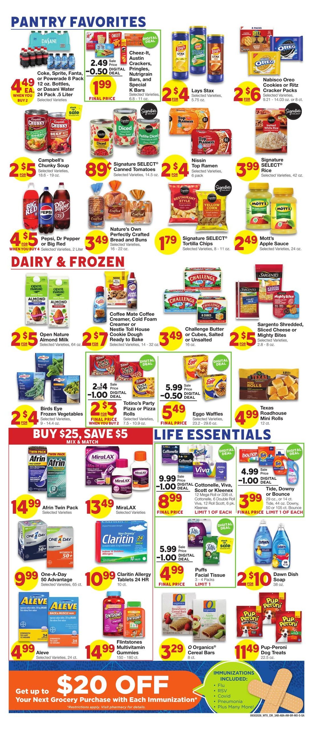United Supermarkets (Lamesa Area, TX) Weekly Ad September 30 - October 6, 2026