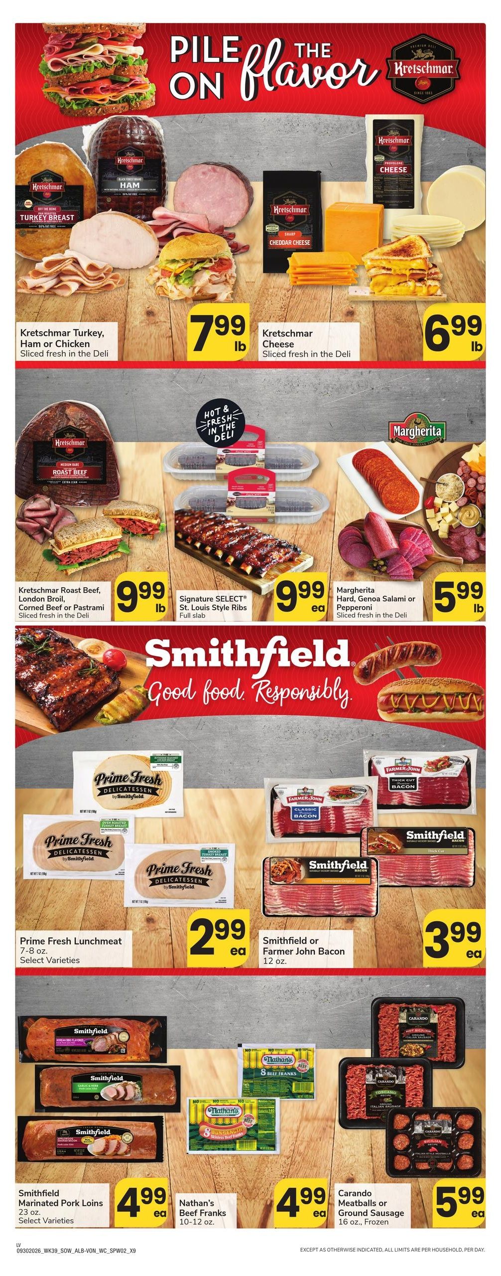 Albertsons (Las Vegas-North Las Vegas Area, NV) Weekly Ad September 30 - October 6, 2026