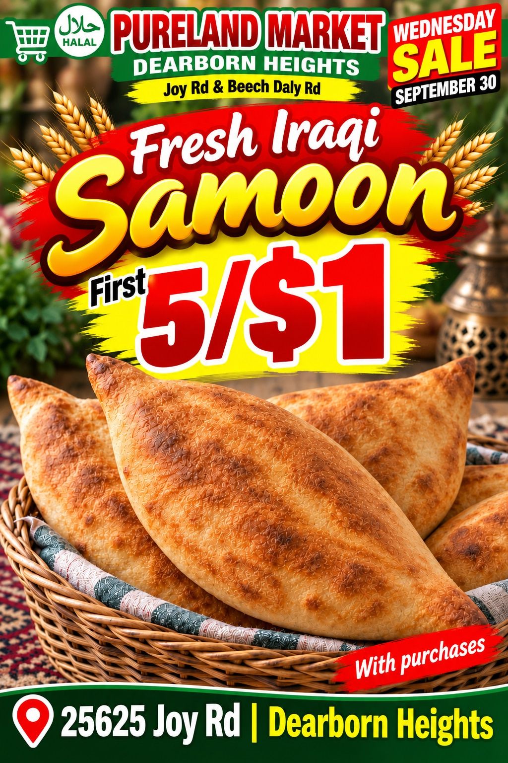 Pureland Supermarket (25625 Joy Road, Dearborn Heights, MI) Weekly Ad September 29 - 30, 2026