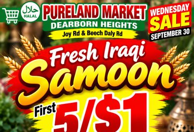 Pureland Supermarket (25625 Joy Road, Dearborn Heights, MI) Weekly Ad September 29 - 30, 2026