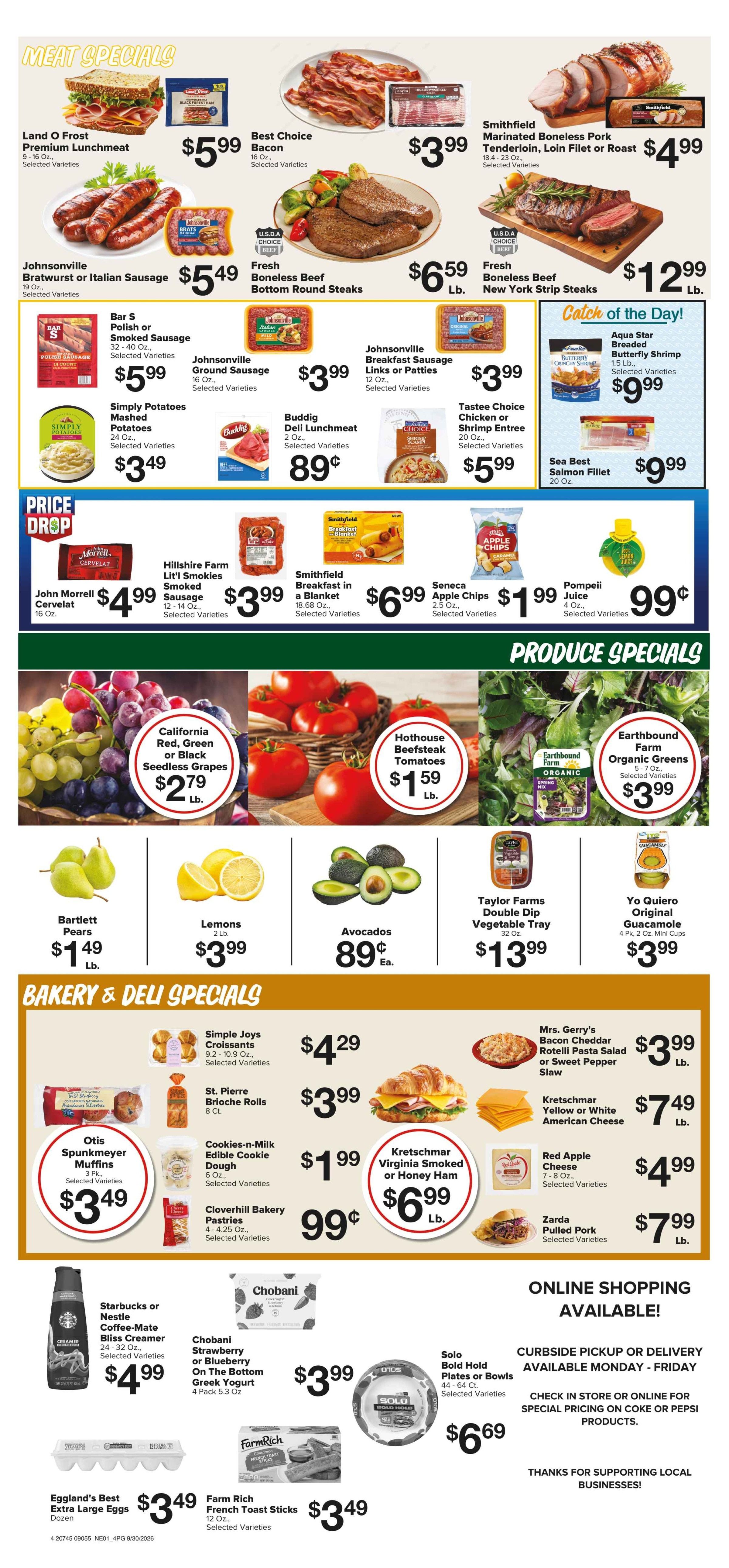 Imperial Superfoods Great Deals This Week! Weekly Ad September 30 - October 6, 2026