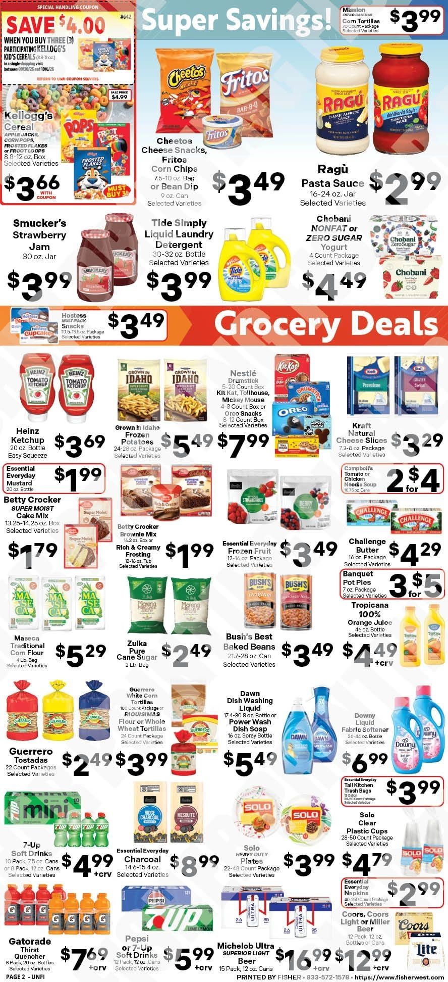 R&G's Food Basket Weekly Ad September 30 - October 13, 2026