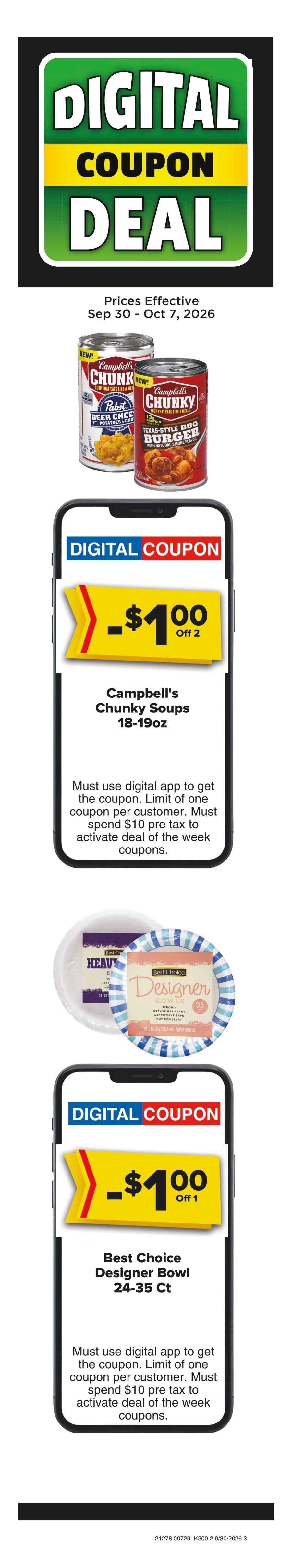Brothers Market (Cole Camp, MO) Weekly Ad September 30 - October 7, 2026