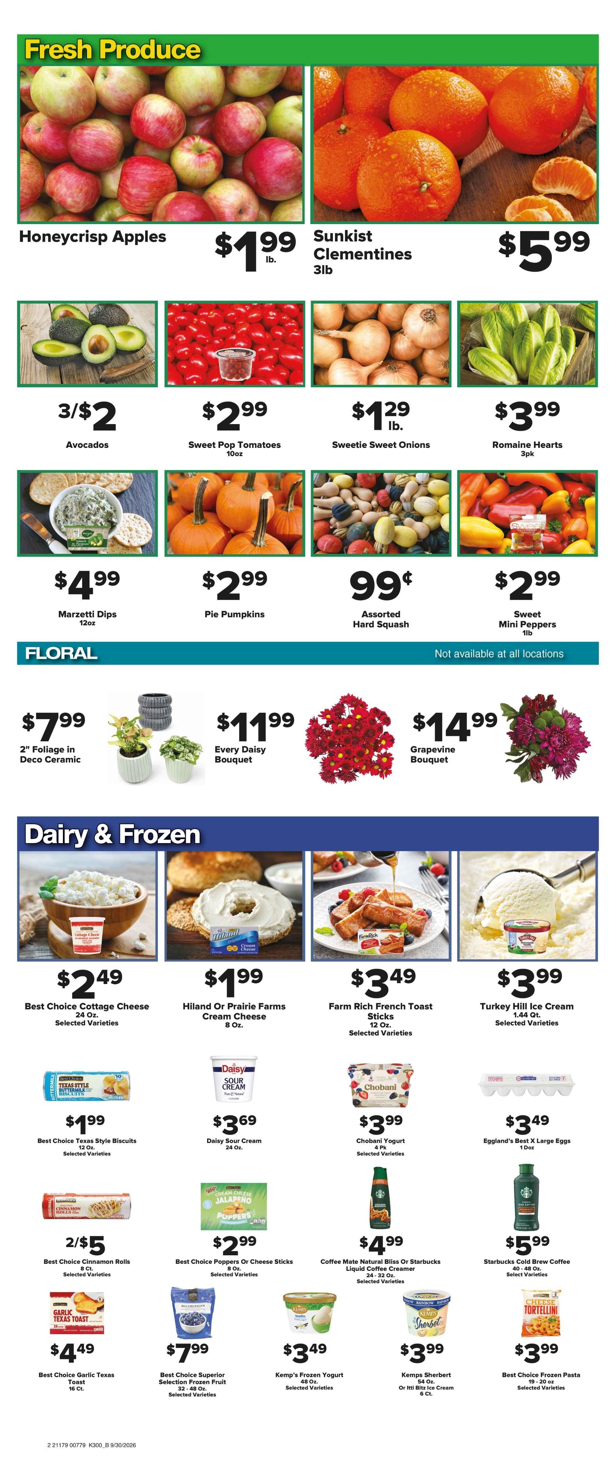 Brothers Market (Savannah, MO) Weekly Ad September 30 - October 7, 2026