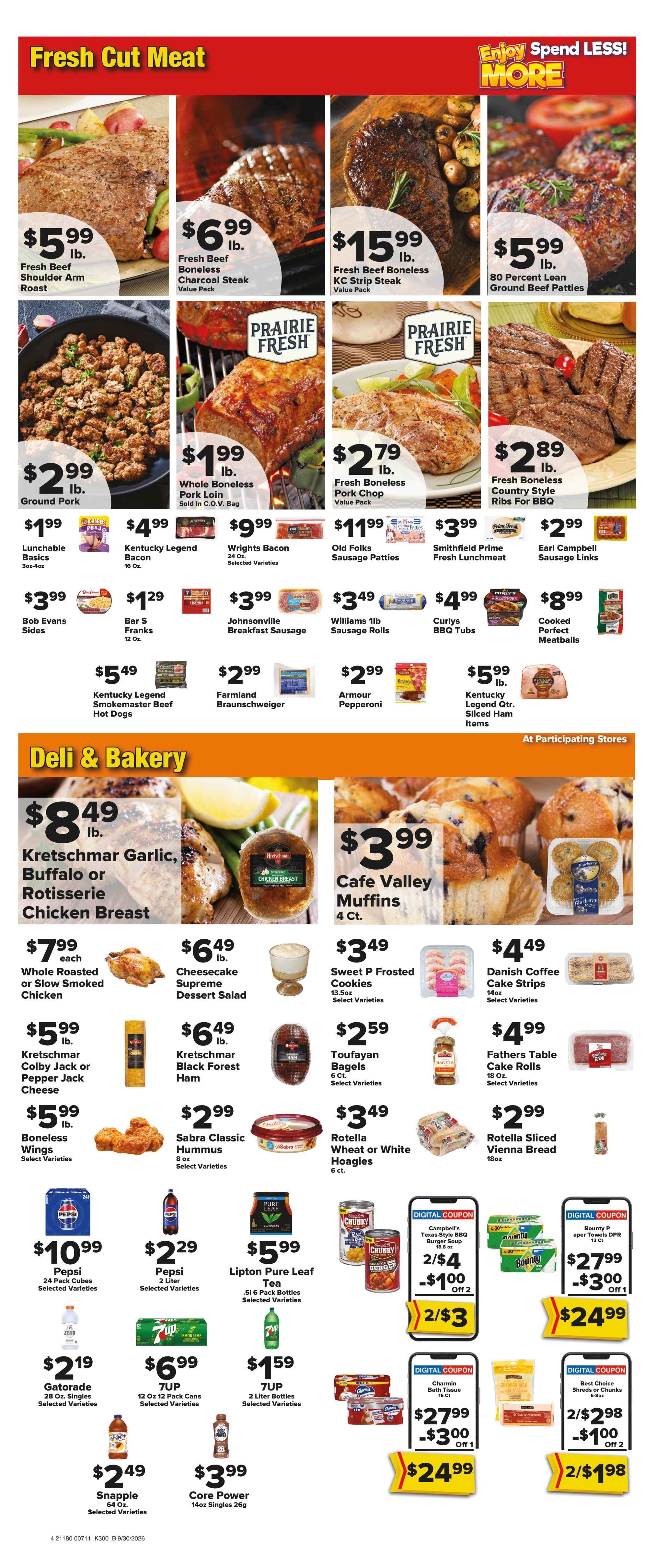 Brothers Market (Tonganoxie, KS) Weekly Ad September 30 - October 7, 2026