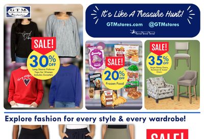 GTM Discount General Store Weekly Ad September 30 - October 6, 2026