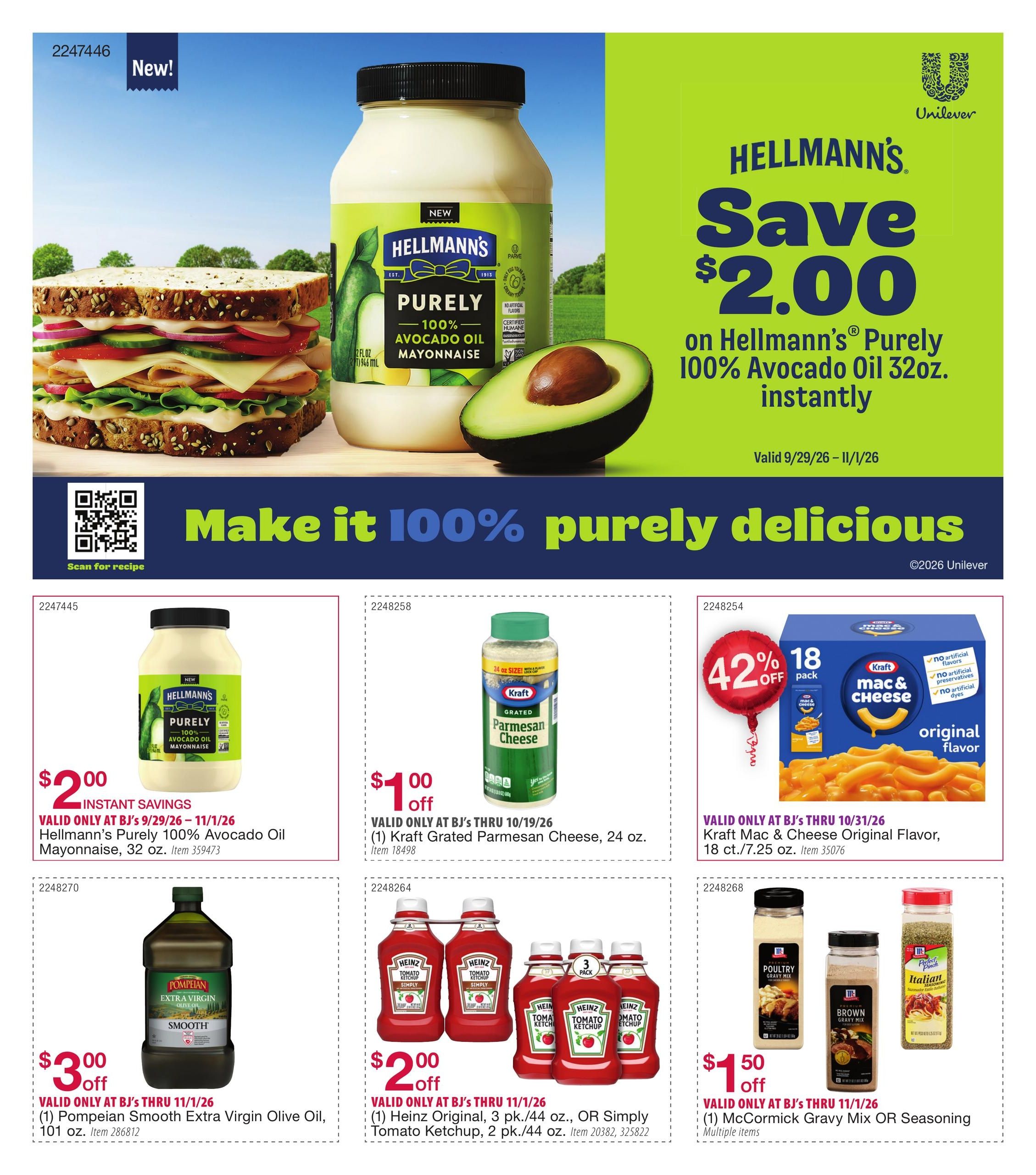 BJ's Wholesale Club Smart Saver Weekly Ad September 29 - November 1, 2026