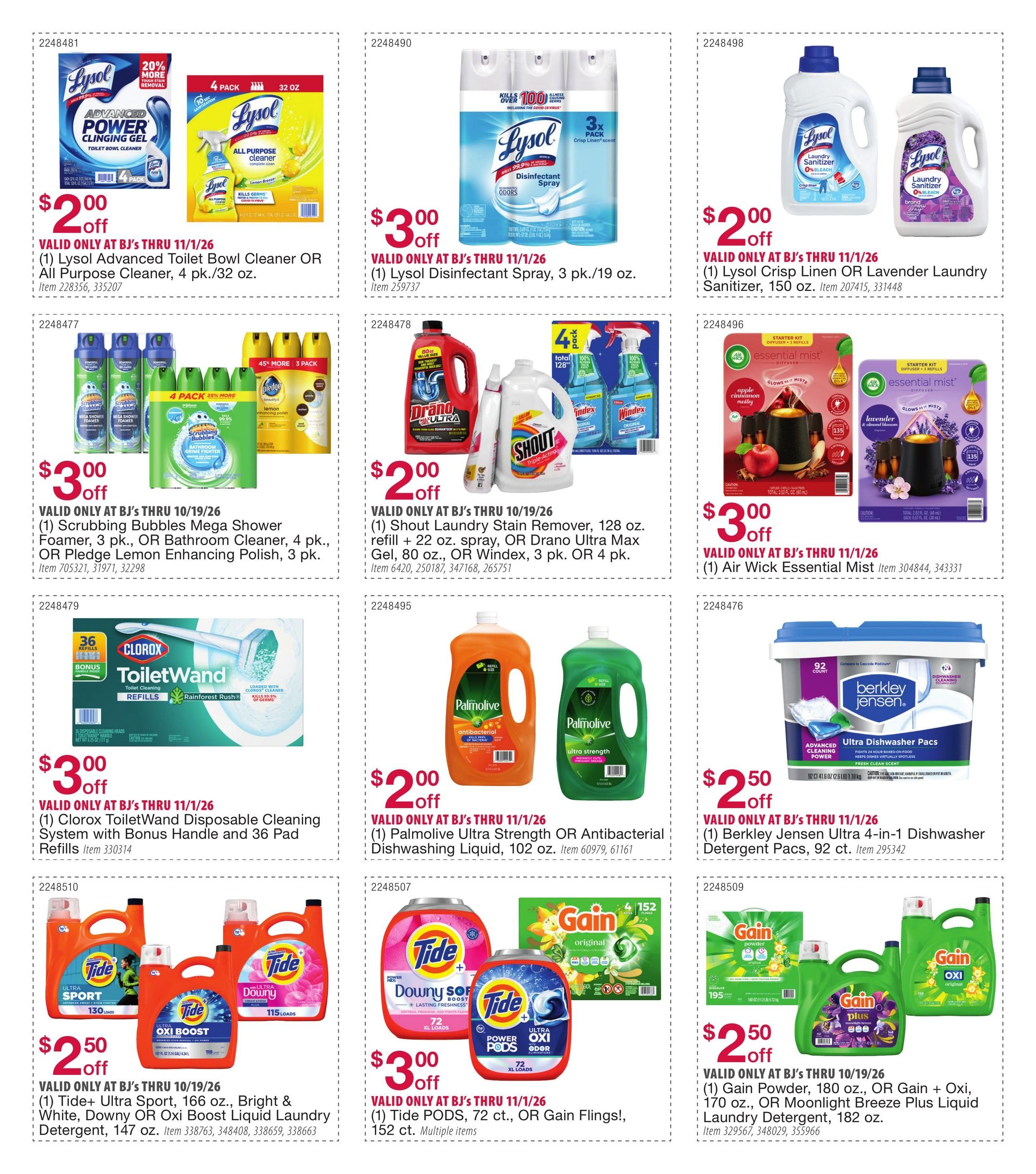 BJ's Wholesale Club Smart Saver Weekly Ad September 29 - November 1, 2026