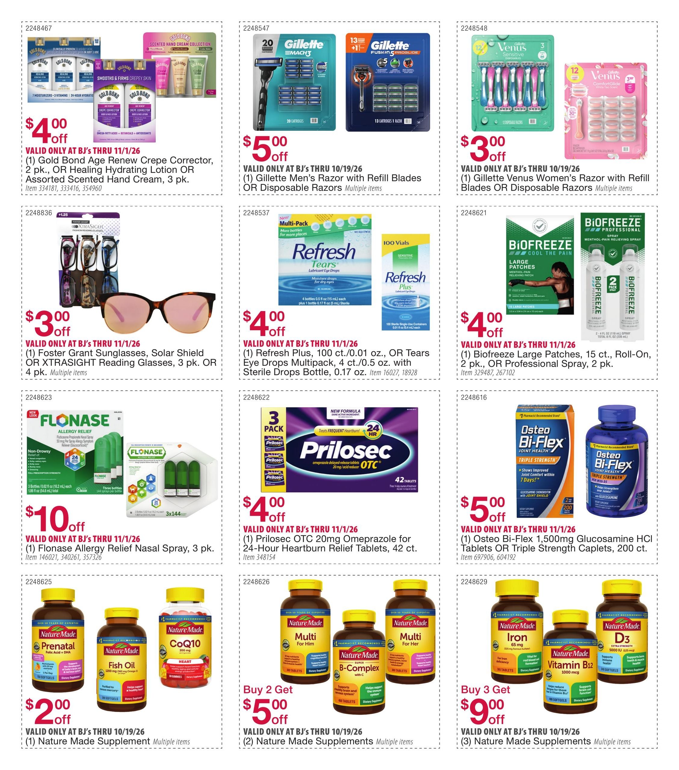 BJ's Wholesale Club Smart Saver Weekly Ad September 29 - November 1, 2026