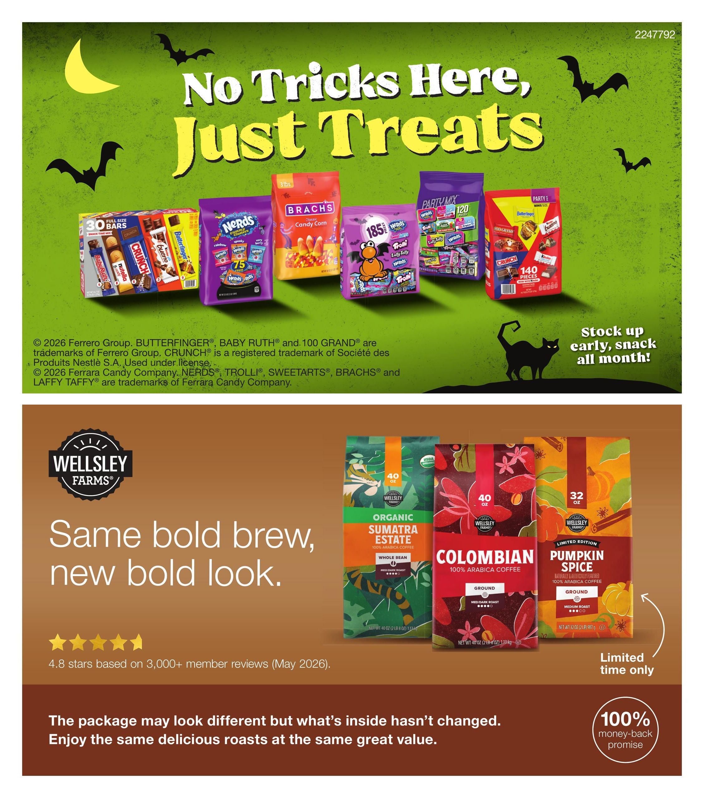BJ's Wholesale Club Smart Saver Weekly Ad September 29 - November 1, 2026