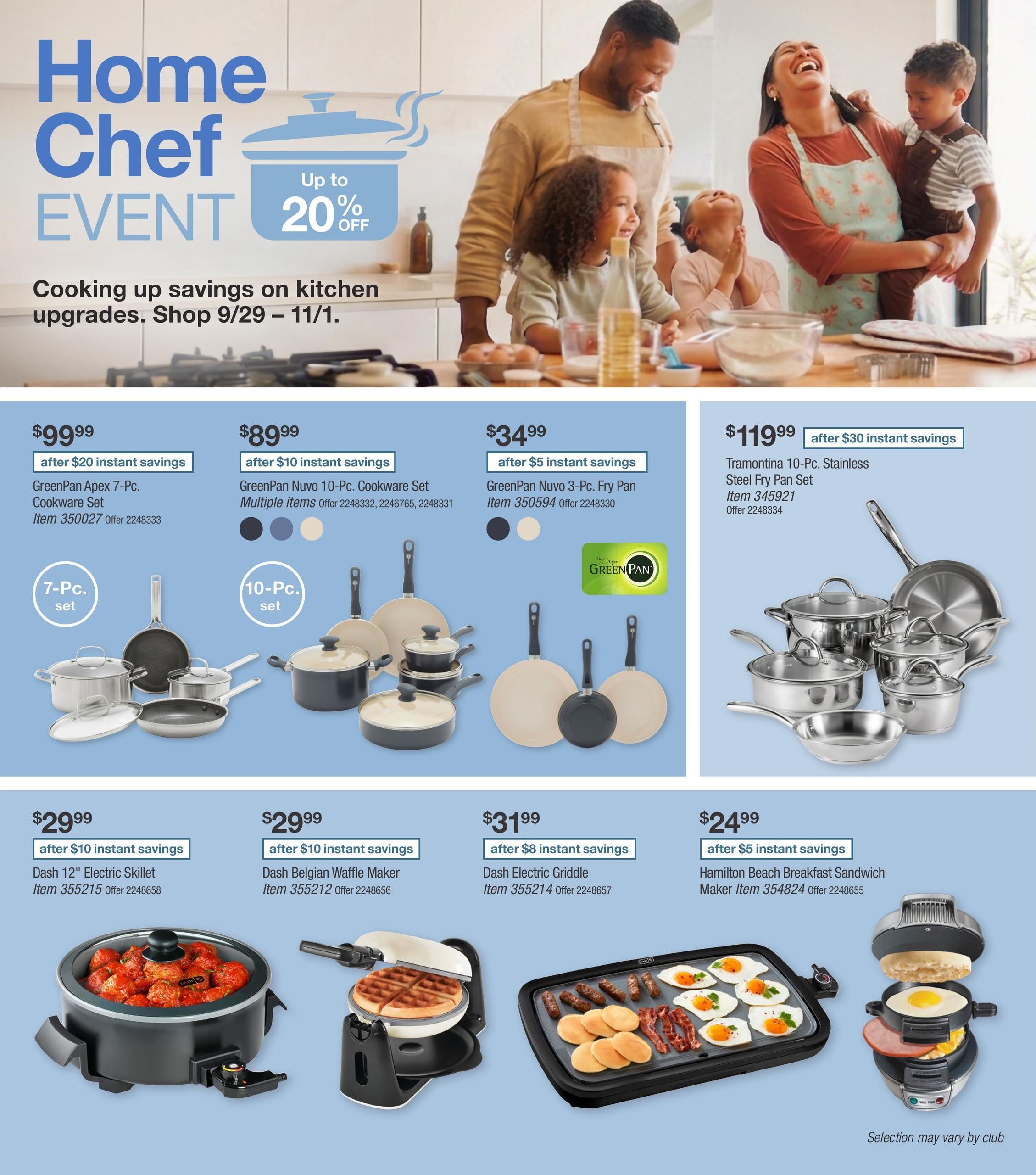 BJ's Wholesale Club Smart Saver Weekly Ad September 29 - November 1, 2026