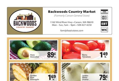 Backwoods Country Market Weekly Ad September 30 - October 6, 2026