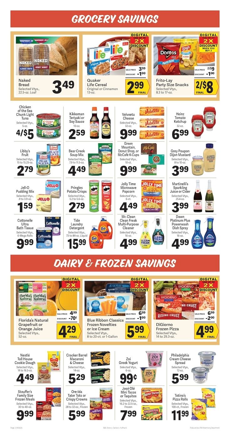 Bronc's Grocery Weekly Ad September 30 - October 6, 2026