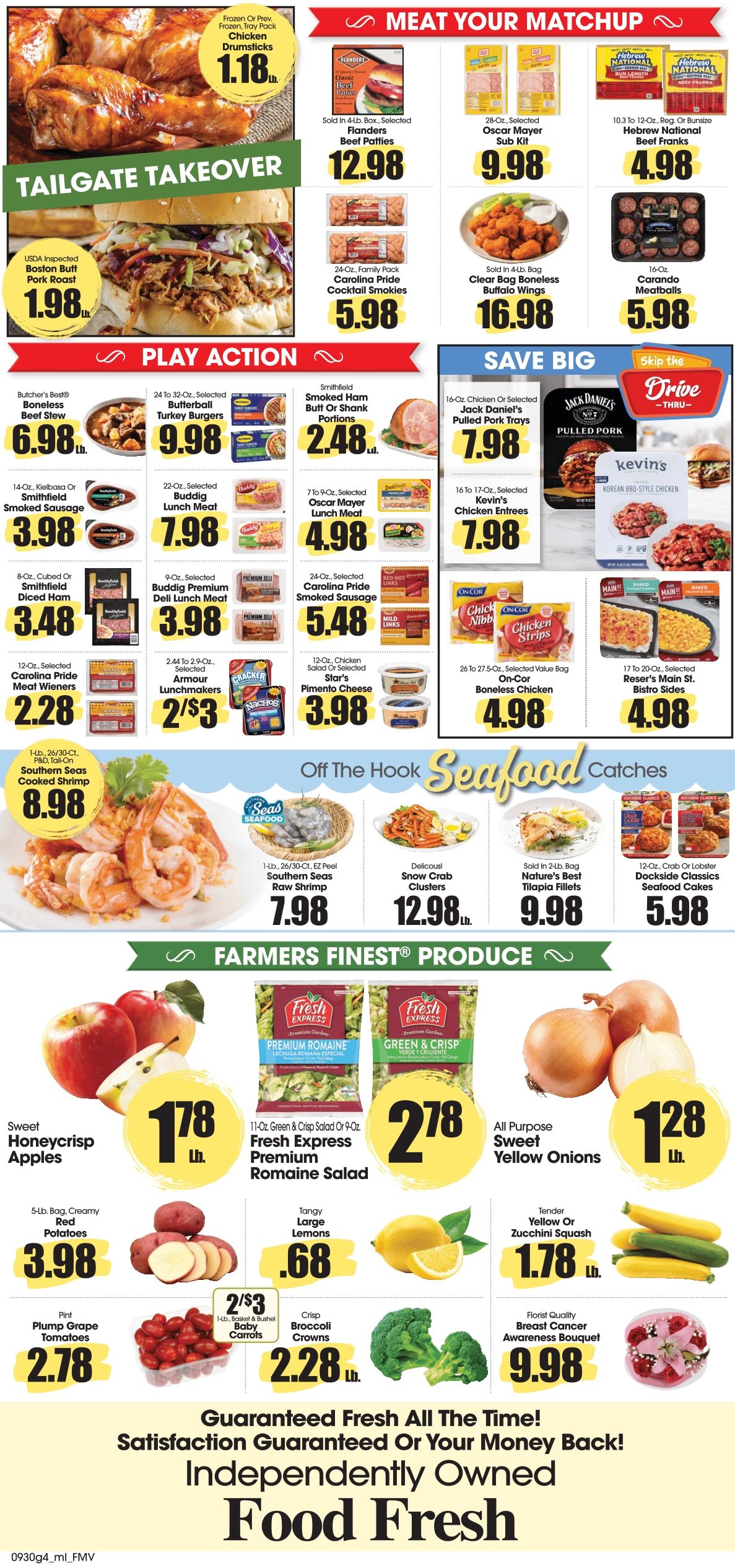 B&T's Food Fresh Market Weekly Ad September 30 - October 6, 2026