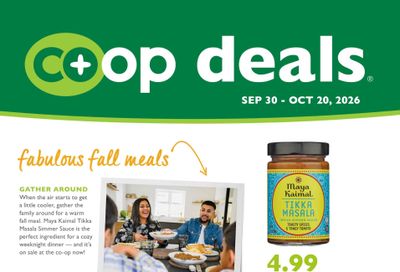 Astoria Co-op Co-op Deals Weekly Ad September 30 - October 20, 2026
