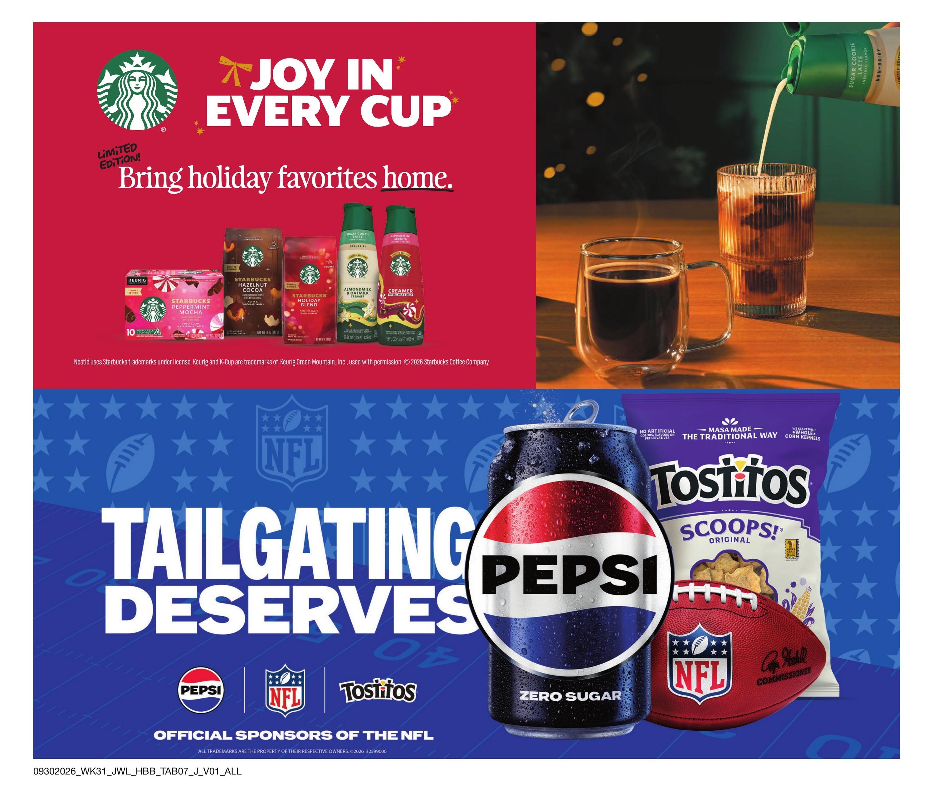 Jewel-Osco Specialty Publication Weekly Ad September 30 - October 27, 2026