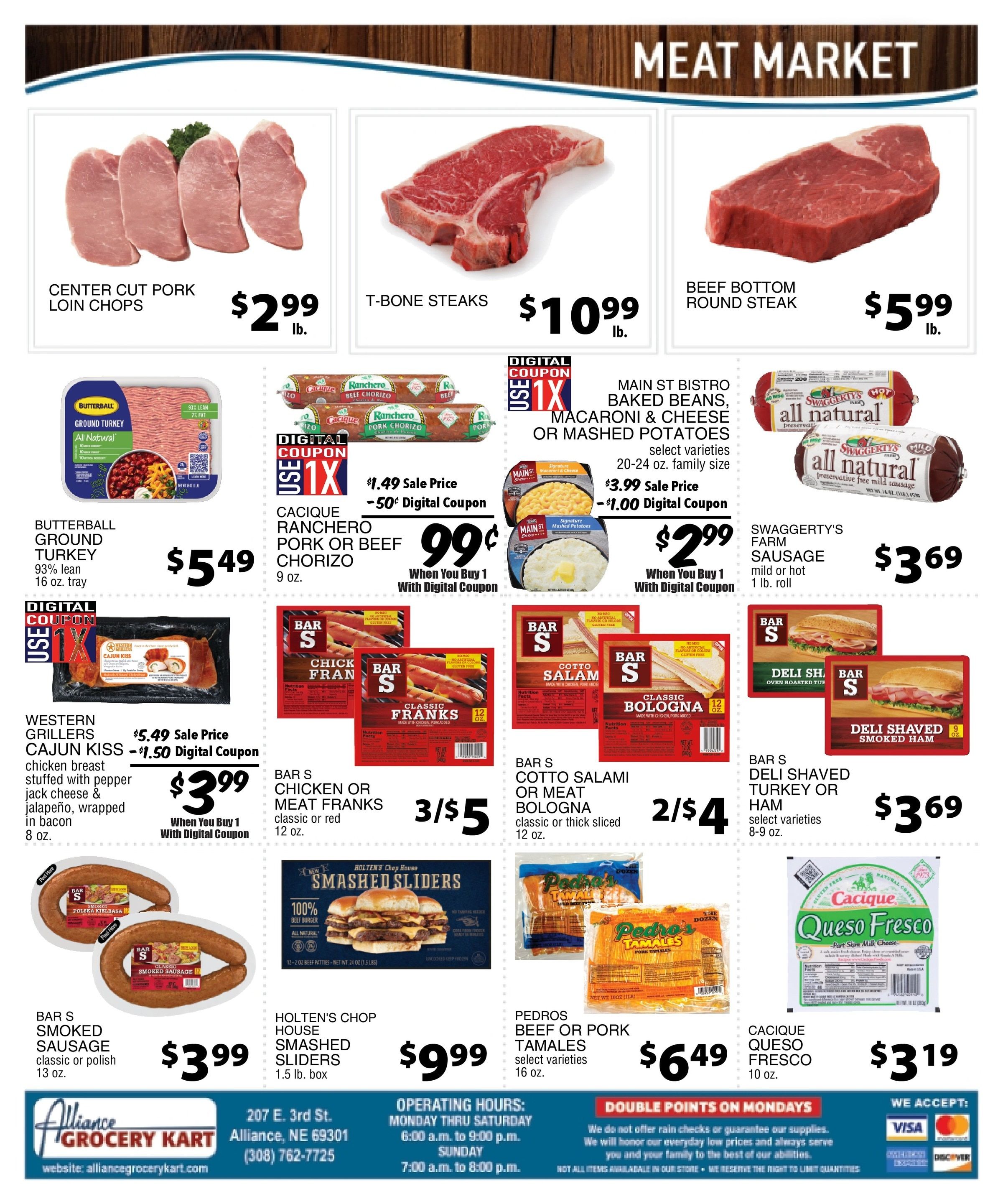 Alliance Grocery Kart Weekly Ad September 30 - October 6, 2026