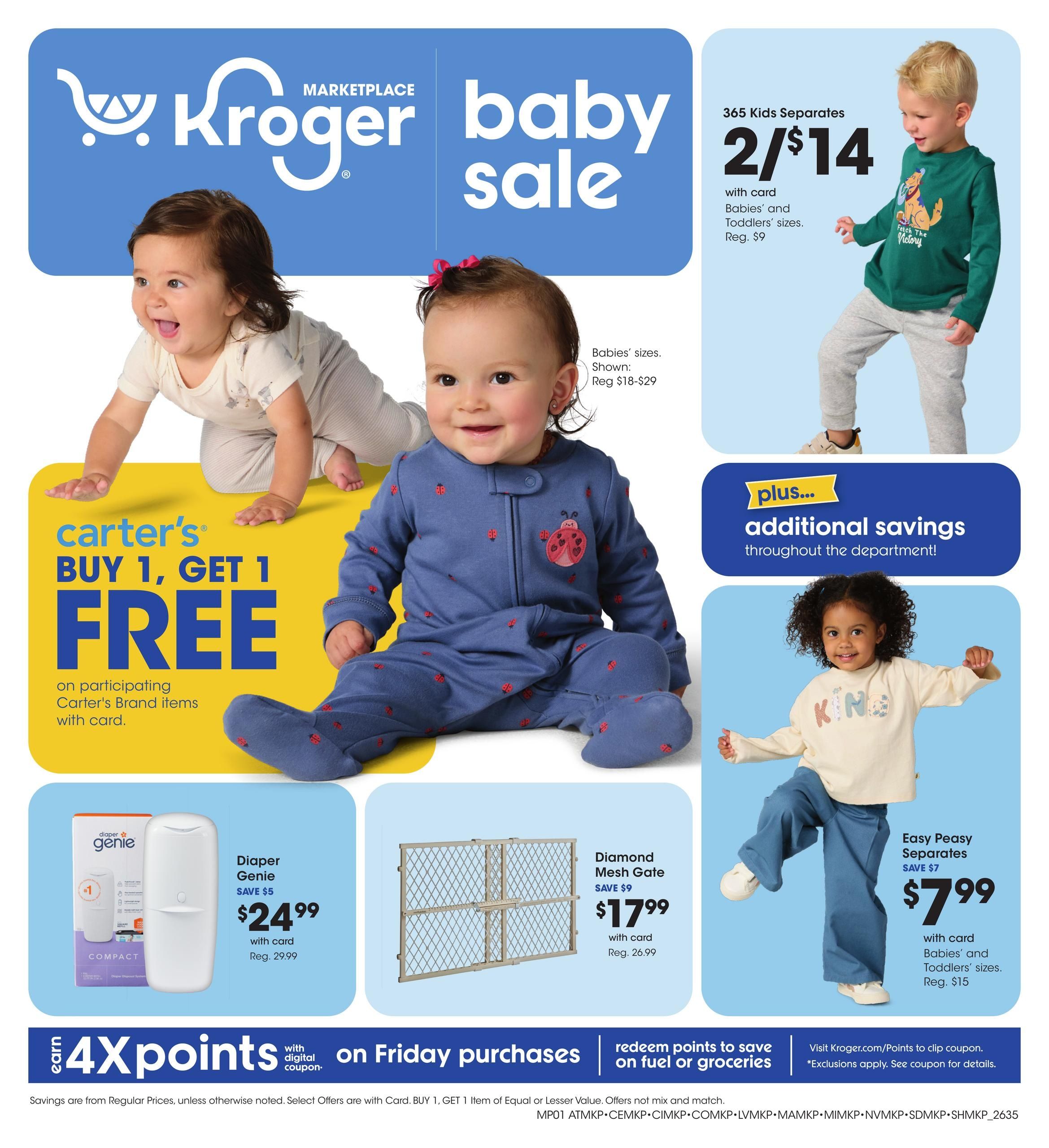 Kroger (Batesville Area, IN) Home & Apparel Weekly Ad September 30 - October 13, 2026