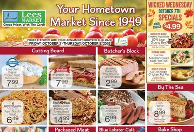 Lee's Market Weekly Ad October 2 - 8, 2026