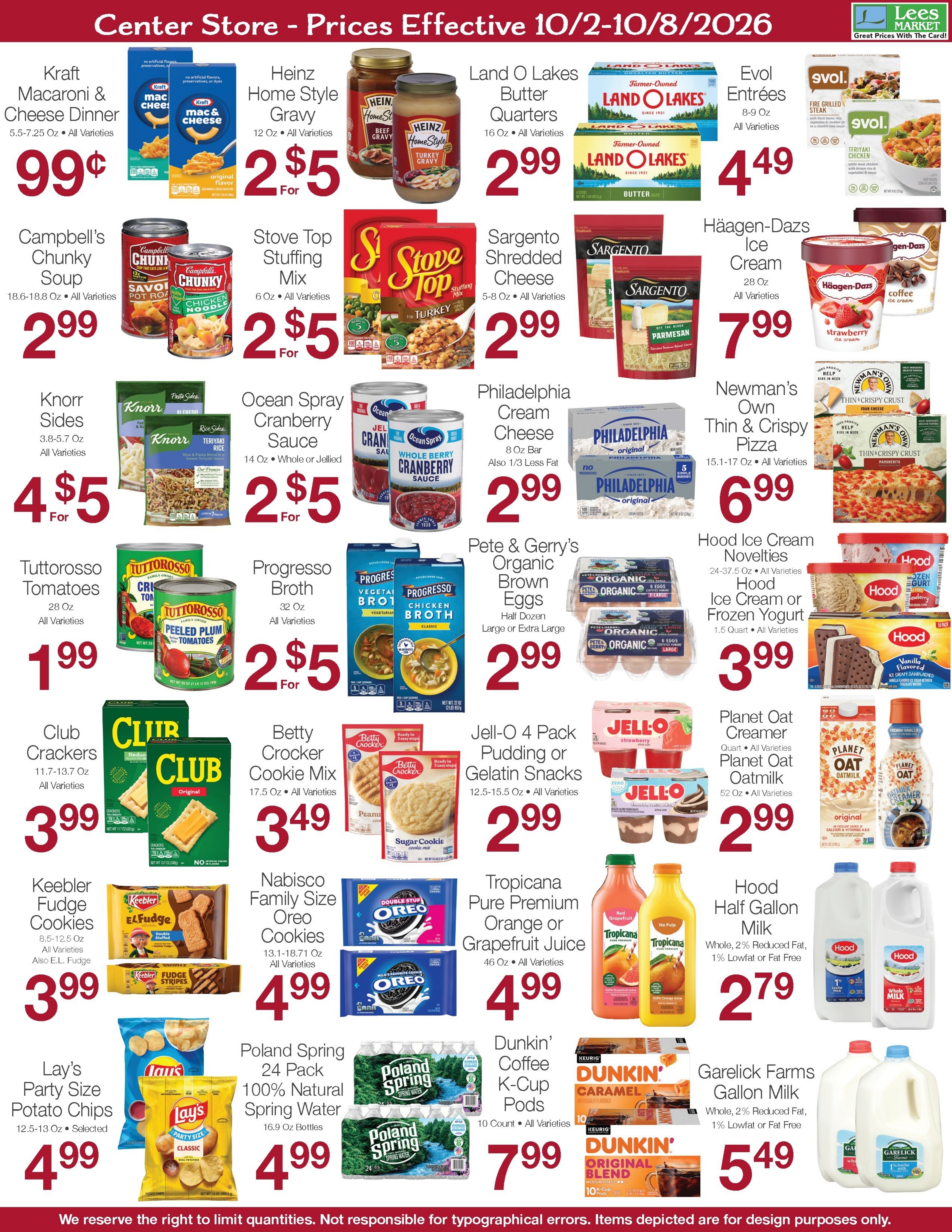 Lee's Market Weekly Ad October 2 - 8, 2026