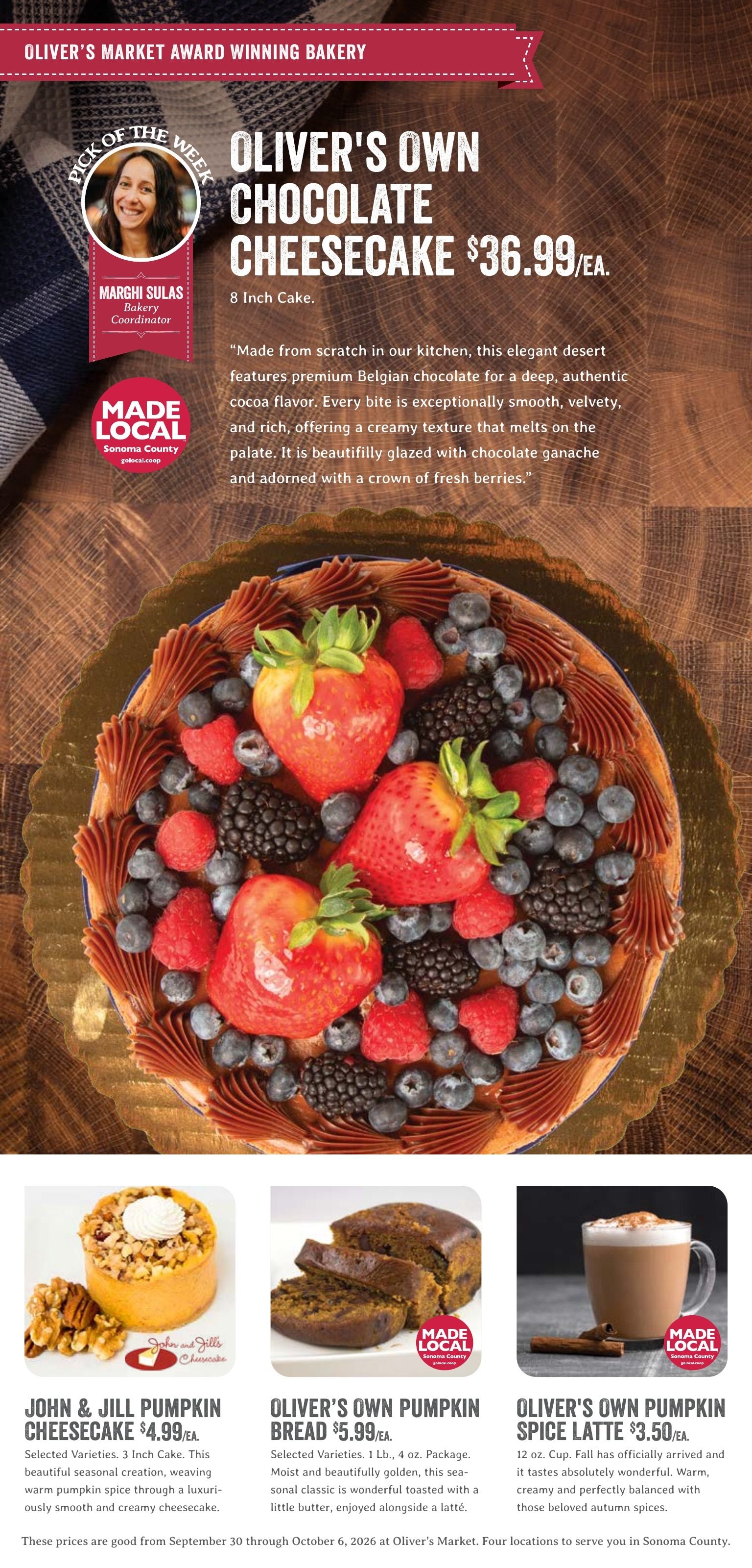 Oliver's Market Weekly Ad September 30 - October 6, 2026