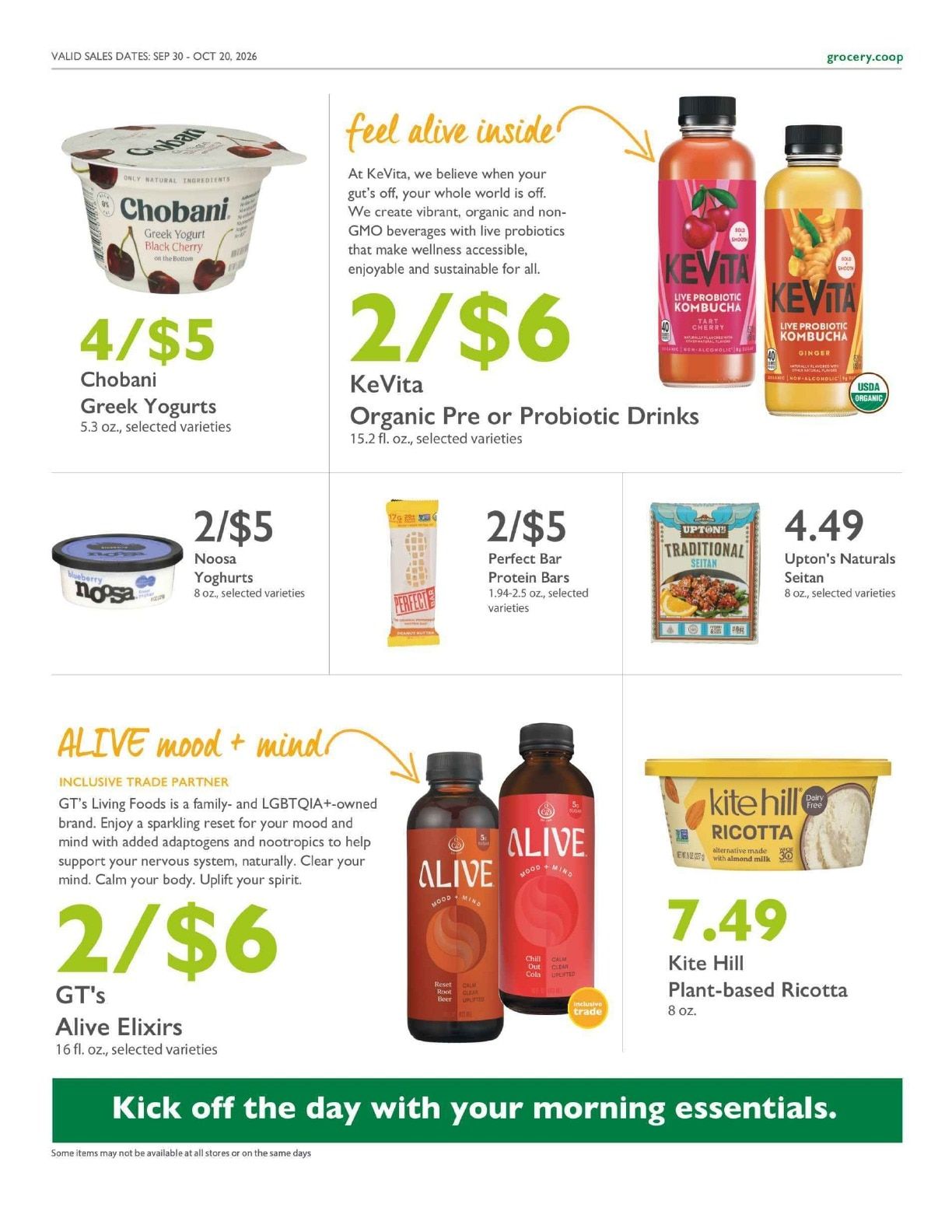 Cook County Co-op Co+op Deals Weekly Ad September 30 - October 20, 2026