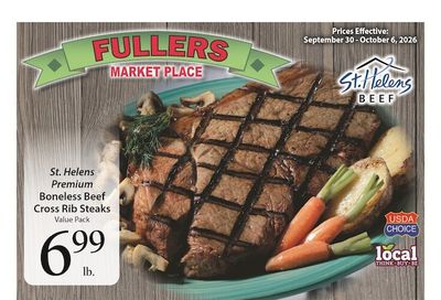 Fuller's Market Weekly Ad September 30 - October 6, 2026