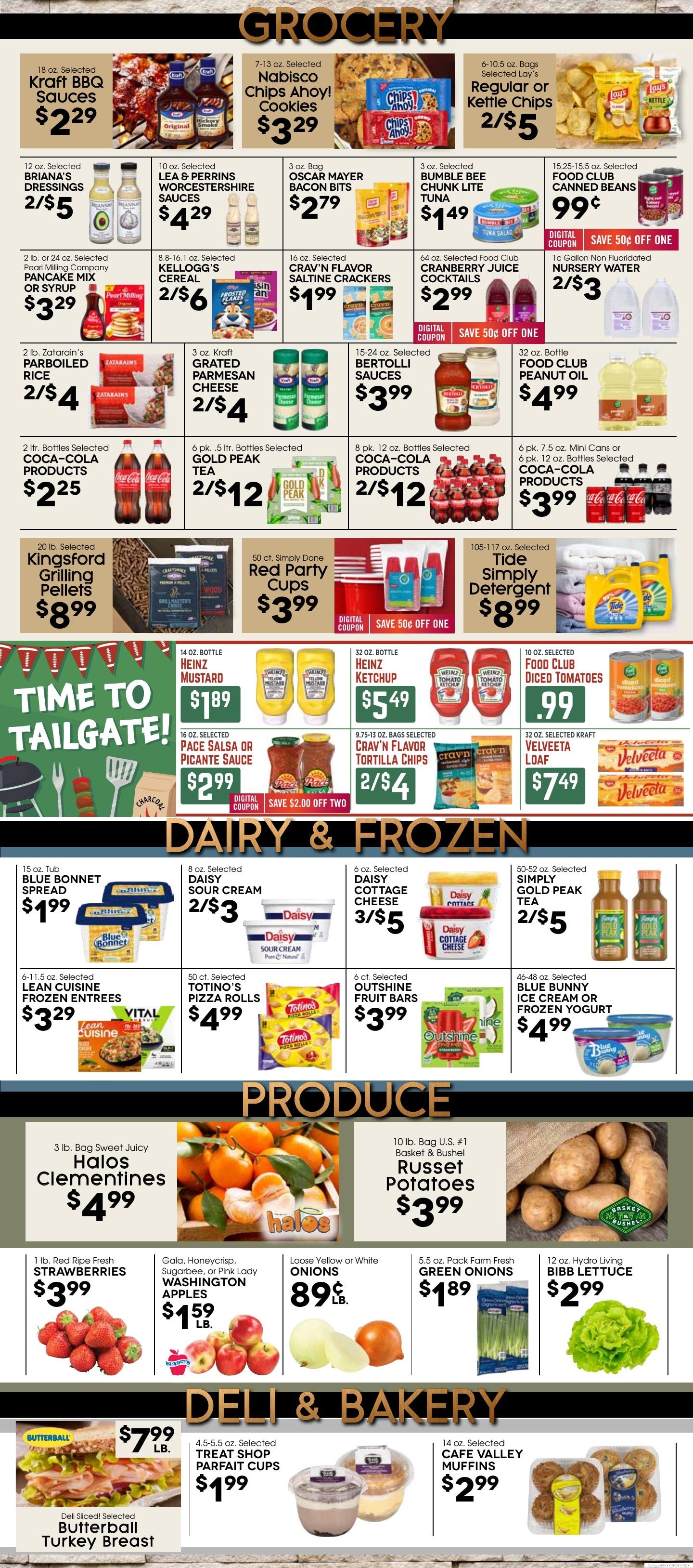 Galliano Fresh Market Weekly Ad September 30 - October 6, 2026