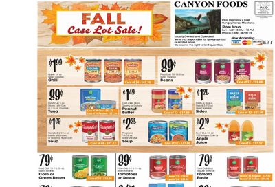 Canyon Foods Weekly Ad September 30 - October 6, 2026
