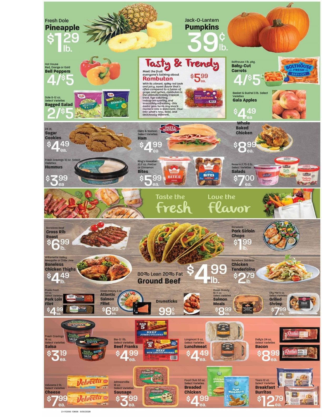 Clinton Market Weekly Ad September 30 - October 6, 2026